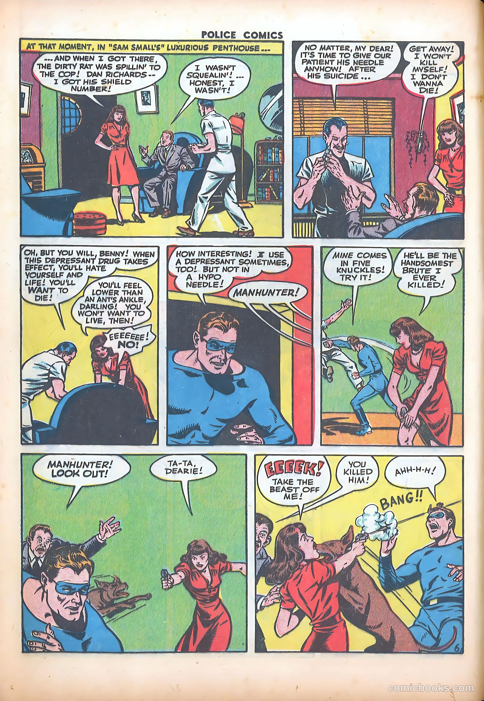 Police Comics #34 (1944) — page 24 of 60