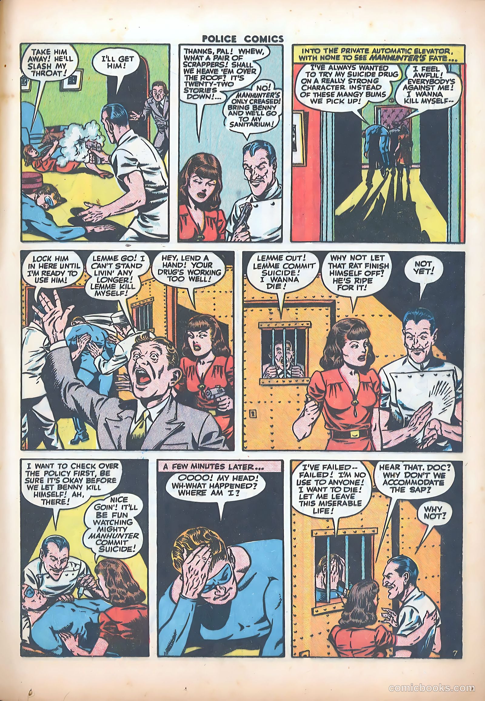 Police Comics #34 (1944) — page 25 of 60