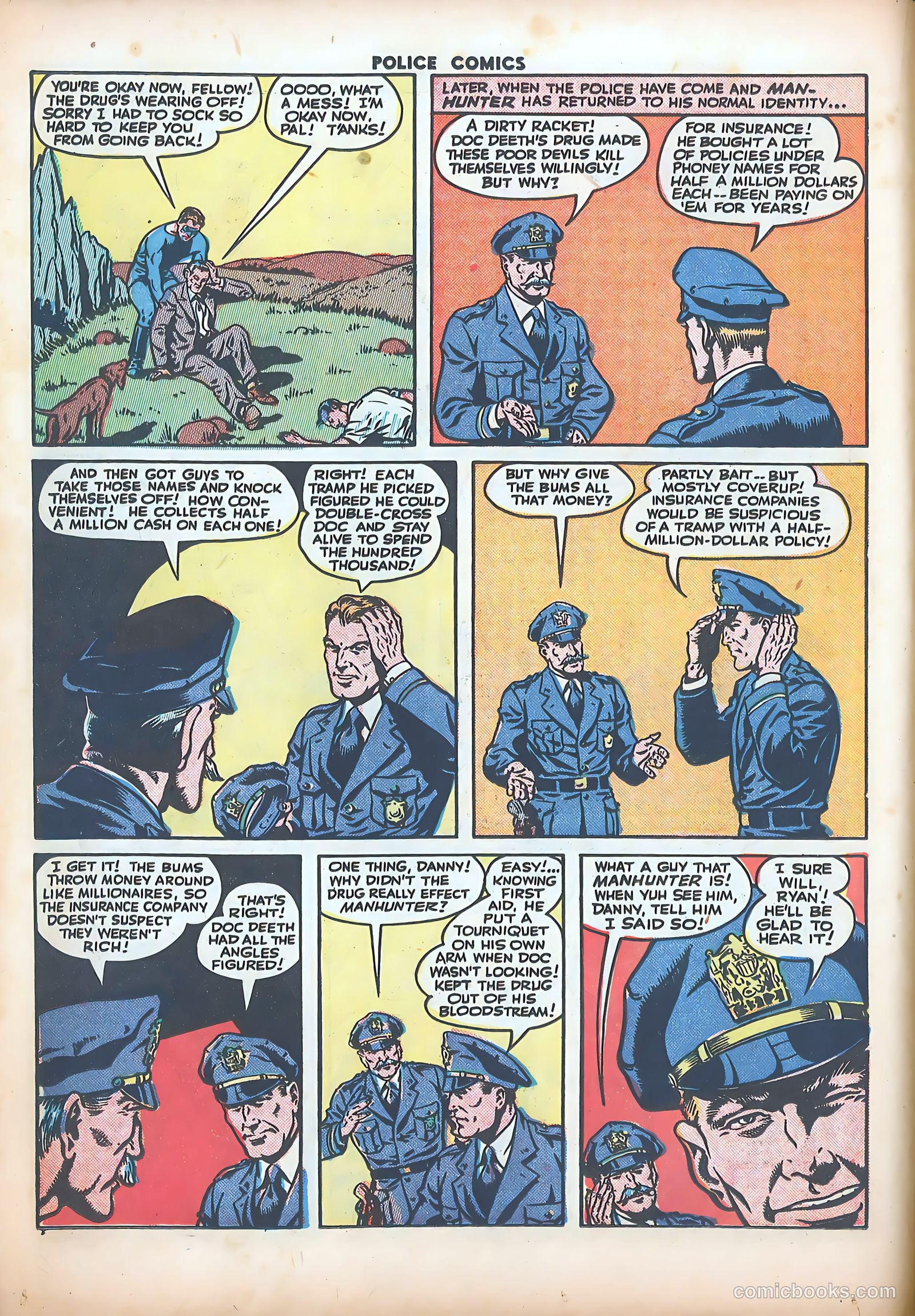 Police Comics #34 (1944) — page 28 of 60