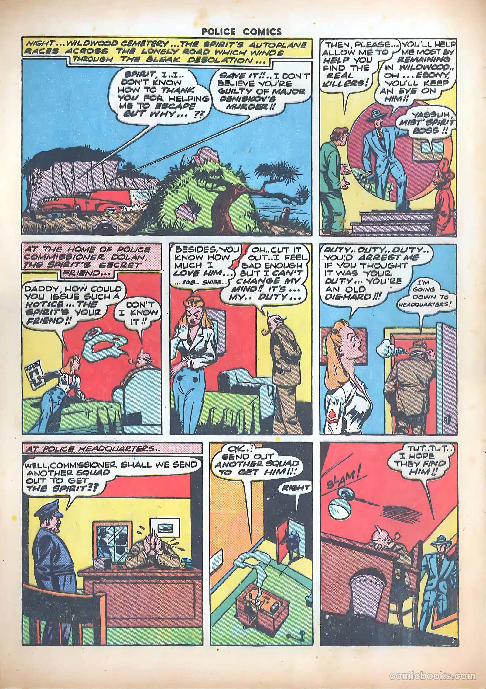Police Comics #34 (1944) — page 31 of 60