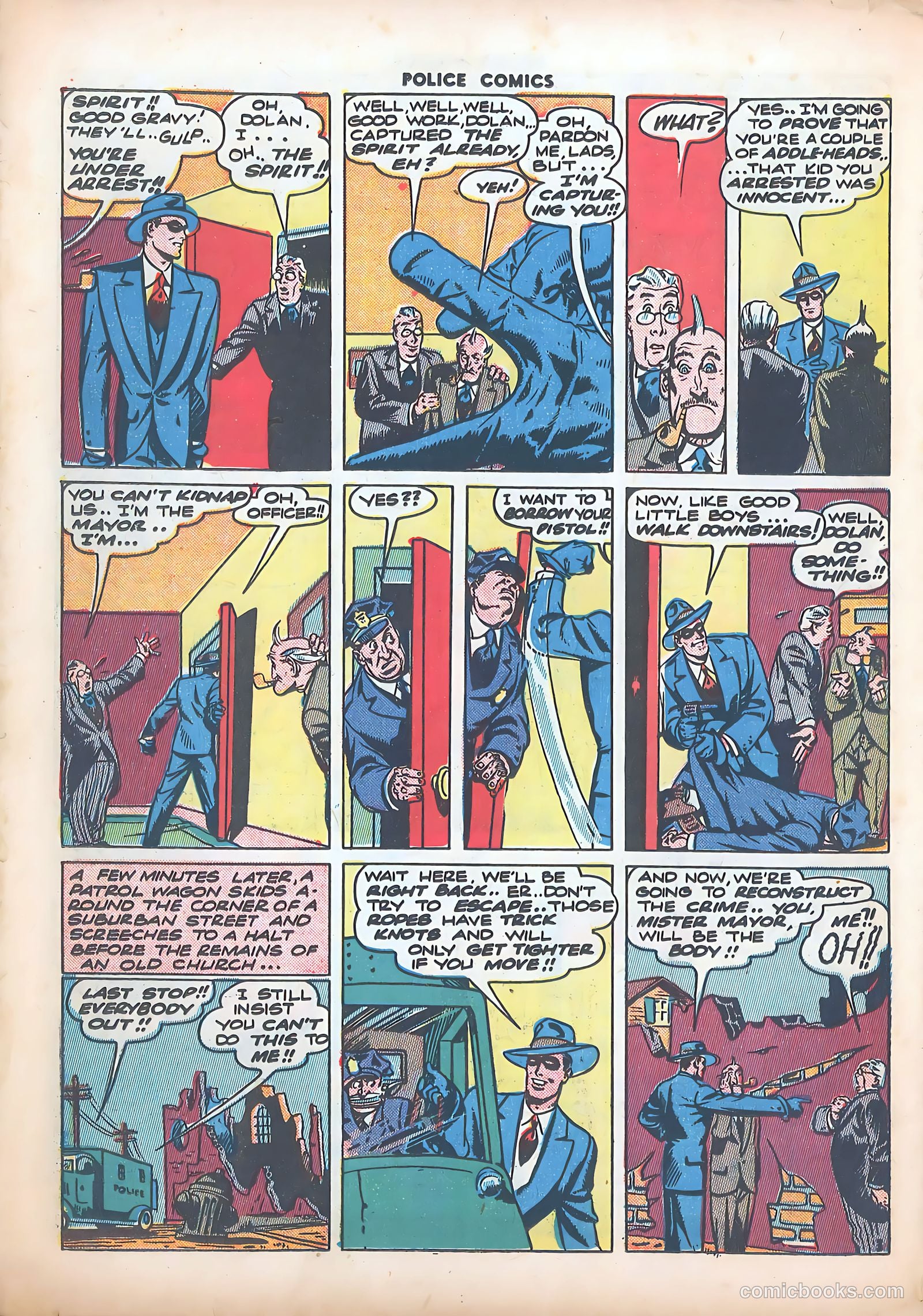 Police Comics #34 (1944) — page 32 of 60