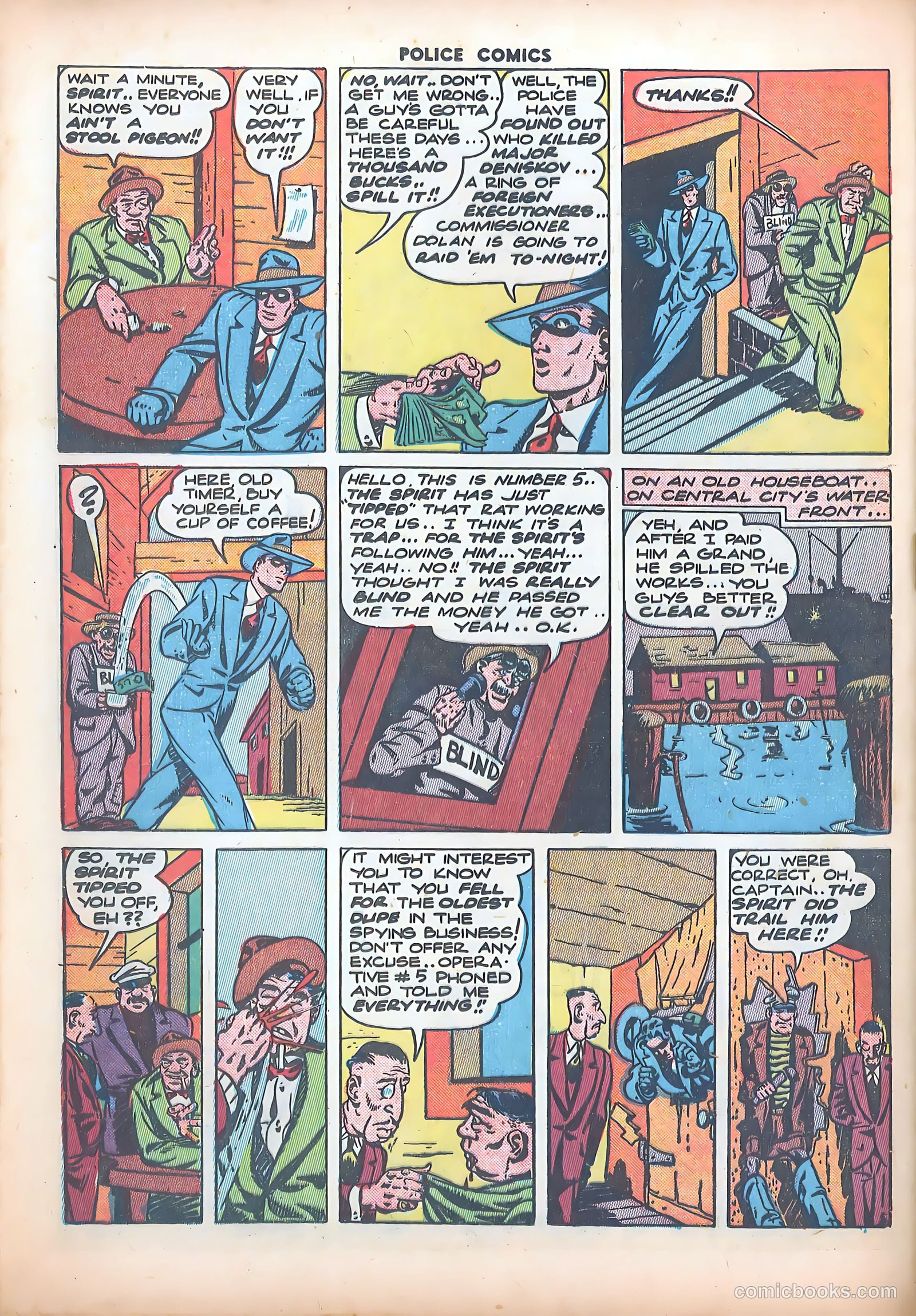 Police Comics #34 (1944) — page 34 of 60