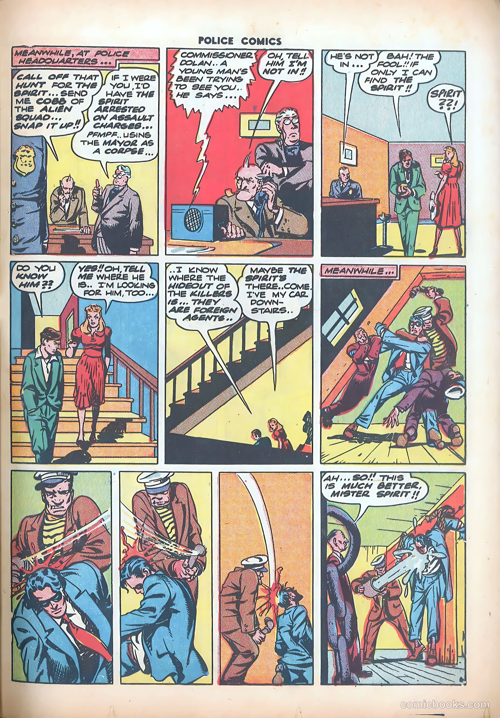 Police Comics #34 (1944) — page 35 of 60