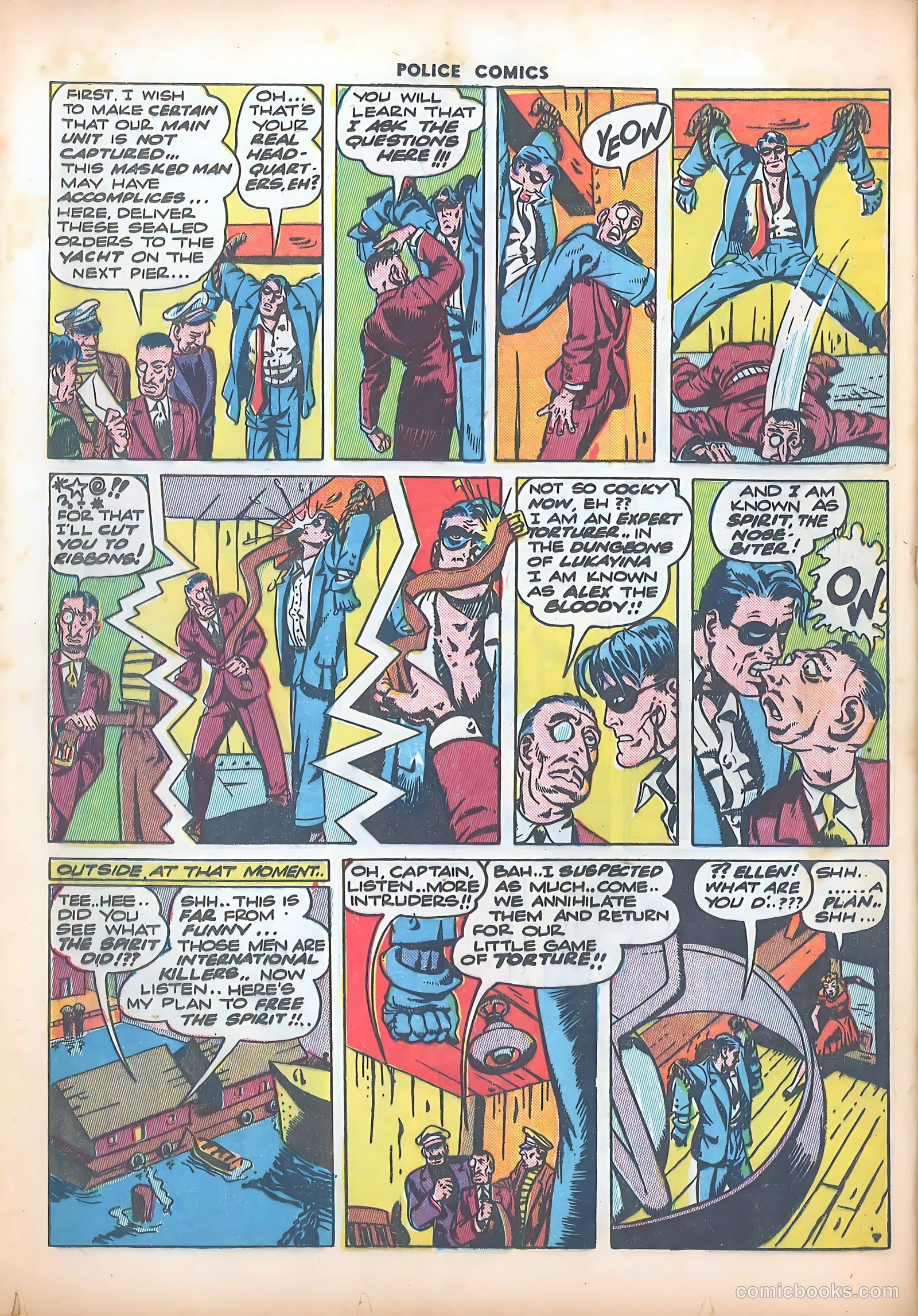 Police Comics #34 (1944) — page 36 of 60