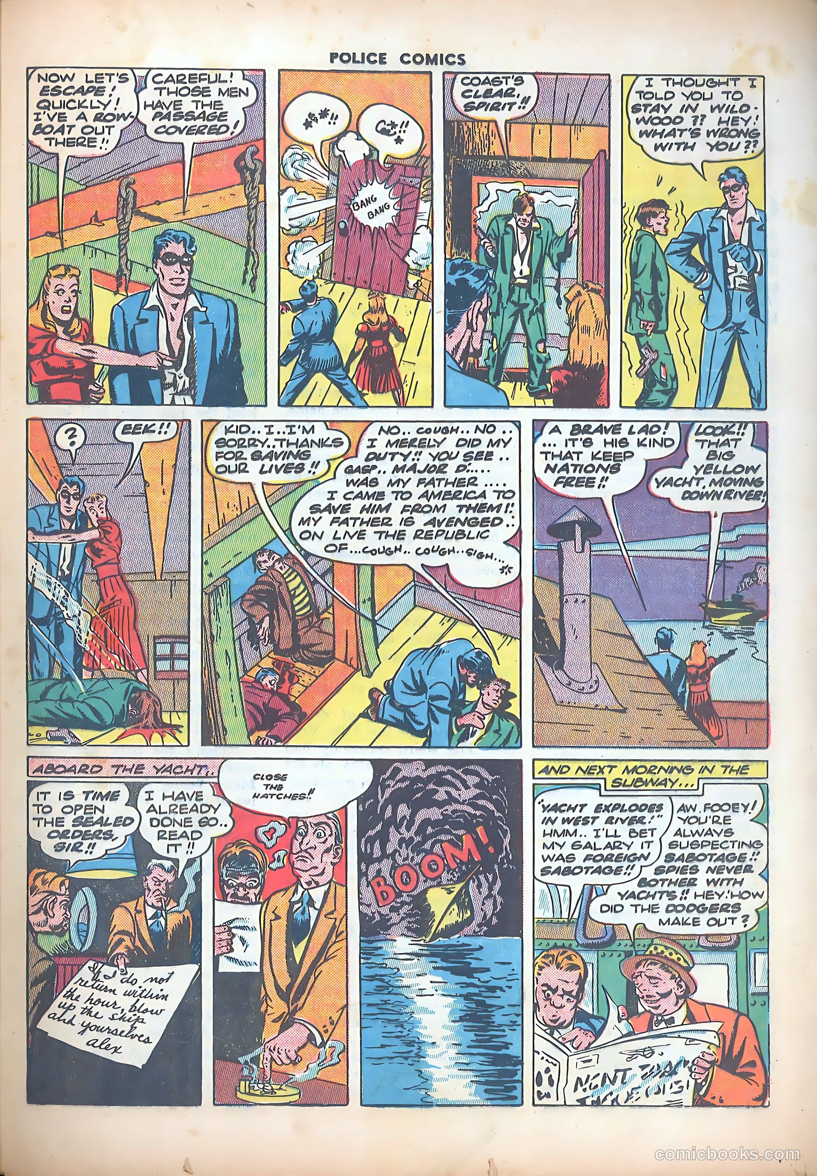 Police Comics #34 (1944) — page 37 of 60