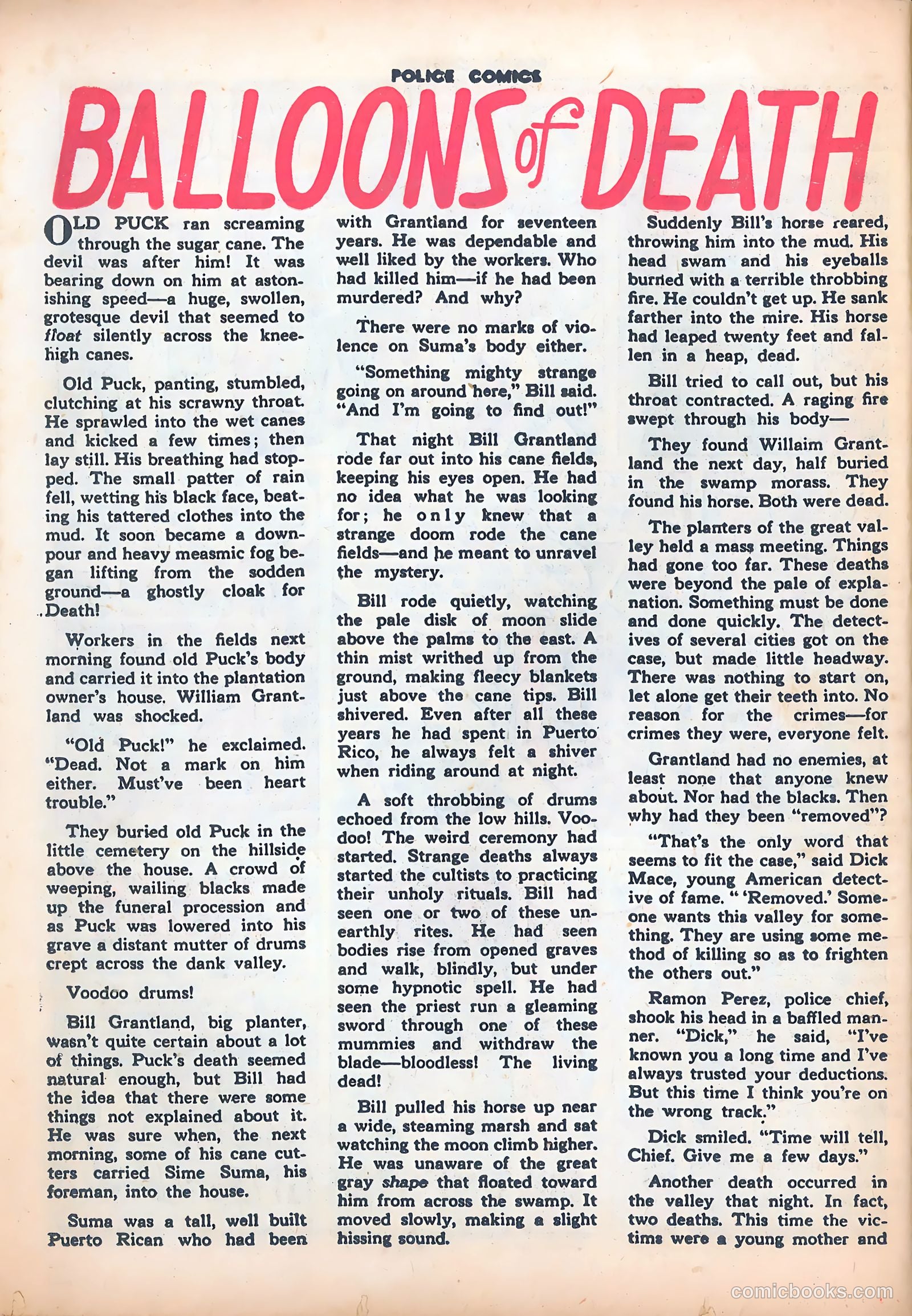 Police Comics #34 (1944) — page 38 of 60