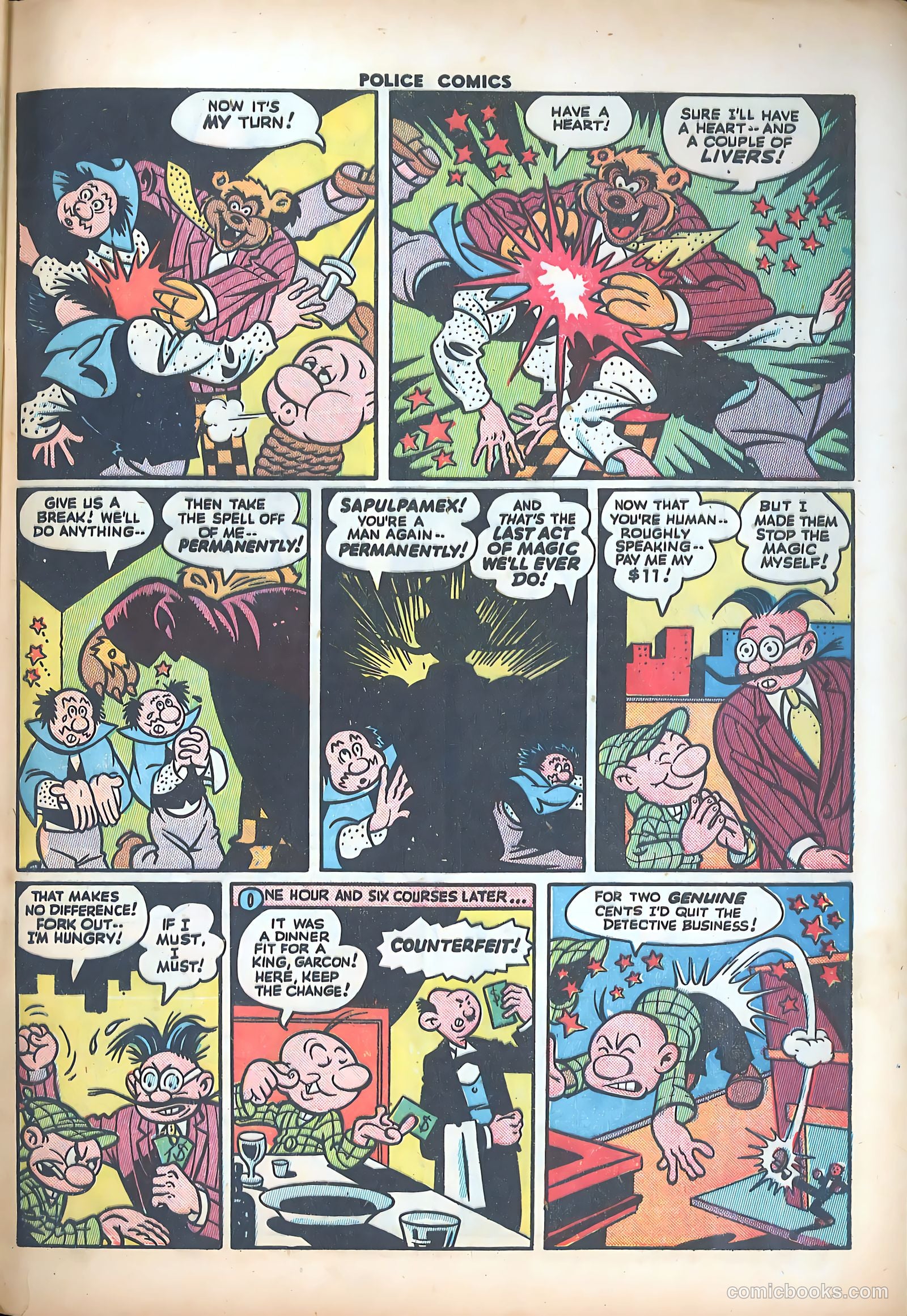 Police Comics #34 (1944) — page 45 of 60