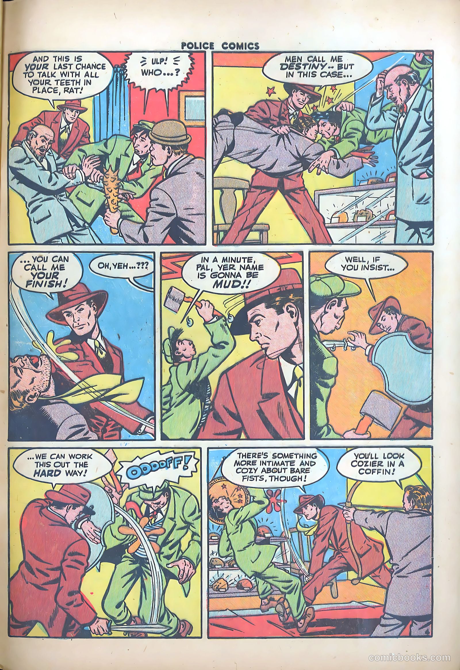 Police Comics #34 (1944) — page 49 of 60