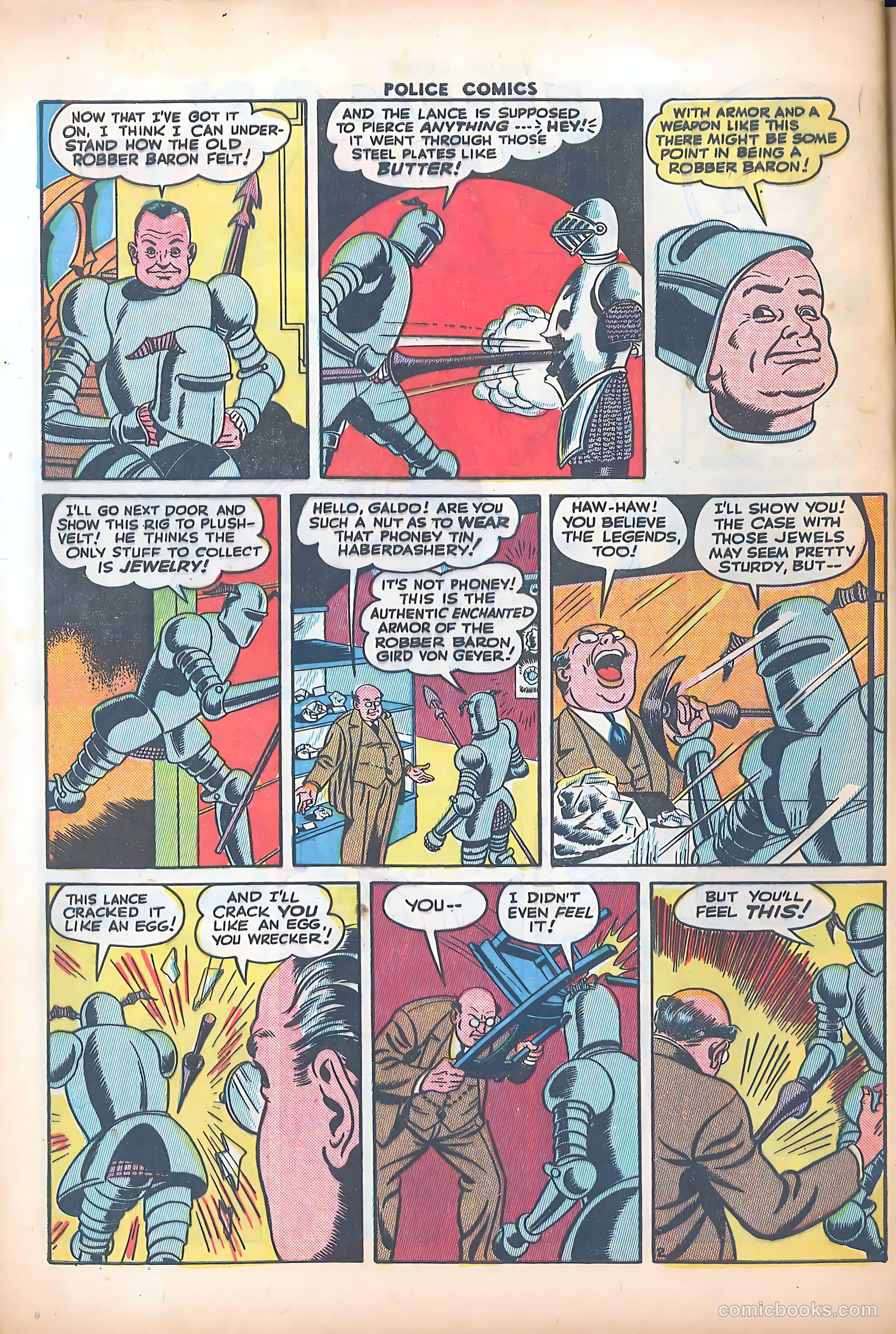 Police Comics #34 (1944) — page 52 of 60