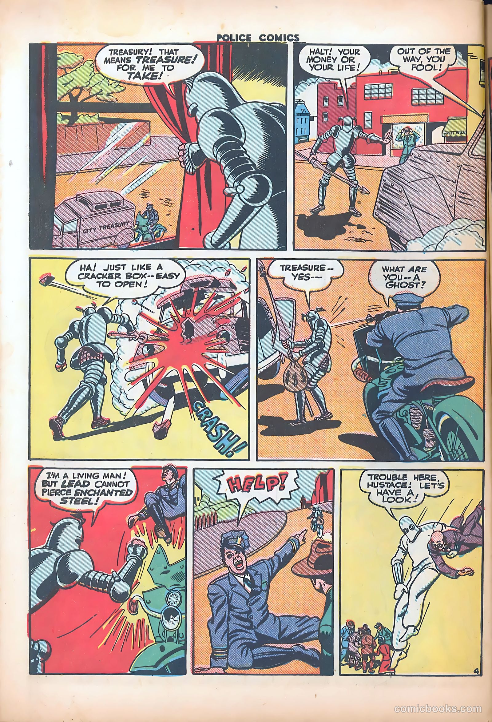 Police Comics #34 (1944) — page 54 of 60