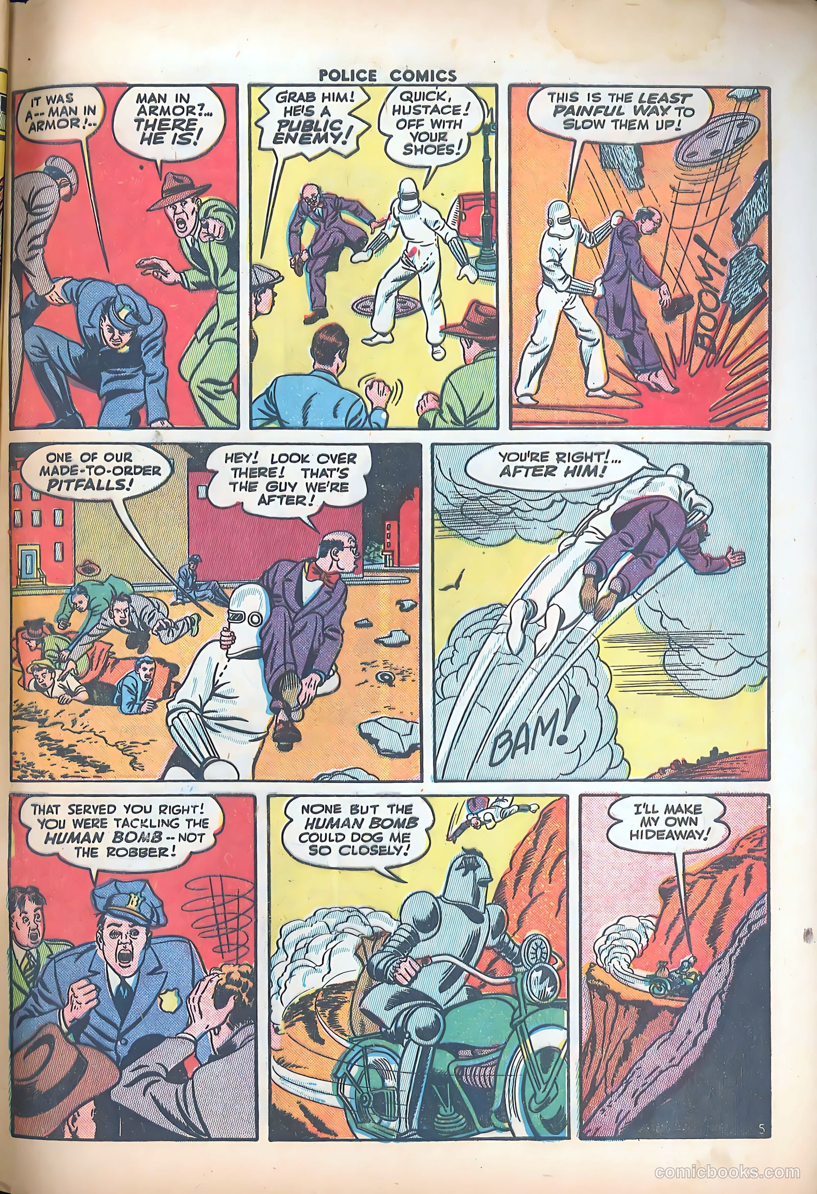 Police Comics #34 (1944) — page 55 of 60