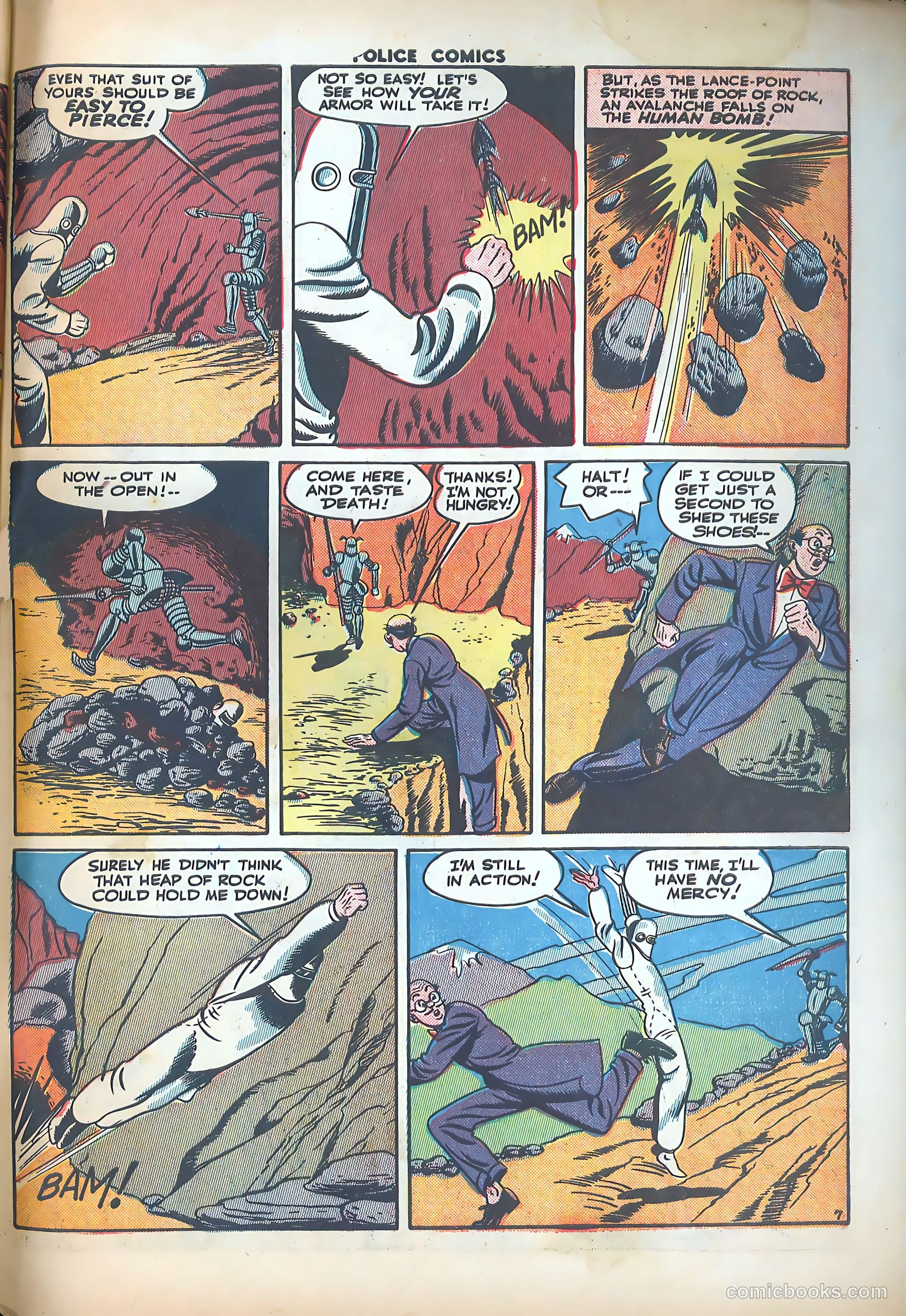Police Comics #34 (1944) — page 57 of 60