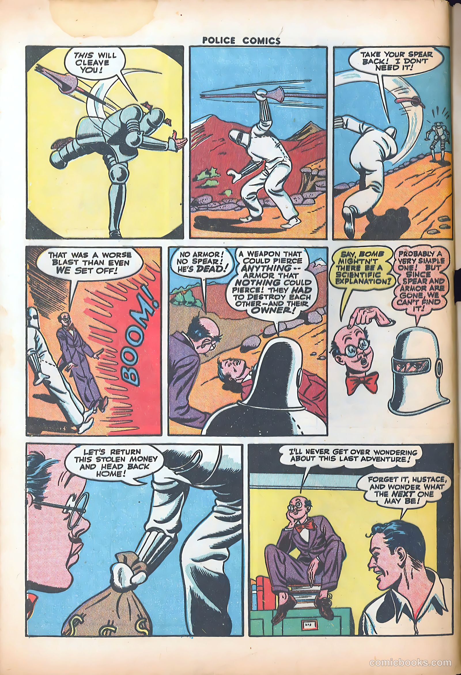 Police Comics #34 (1944) — page 58 of 60