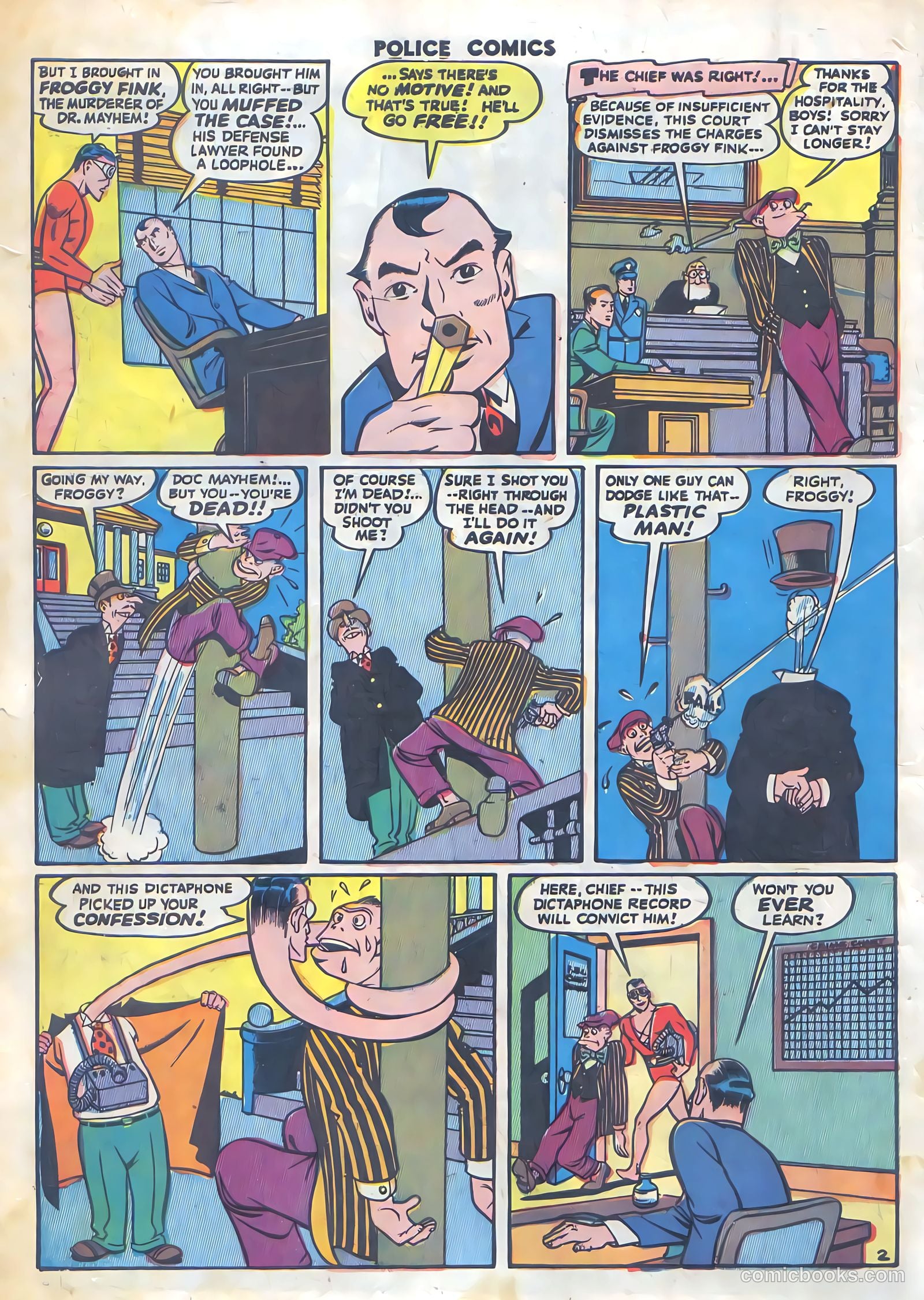 Police Comics #35 (1944) — page 5 of 61