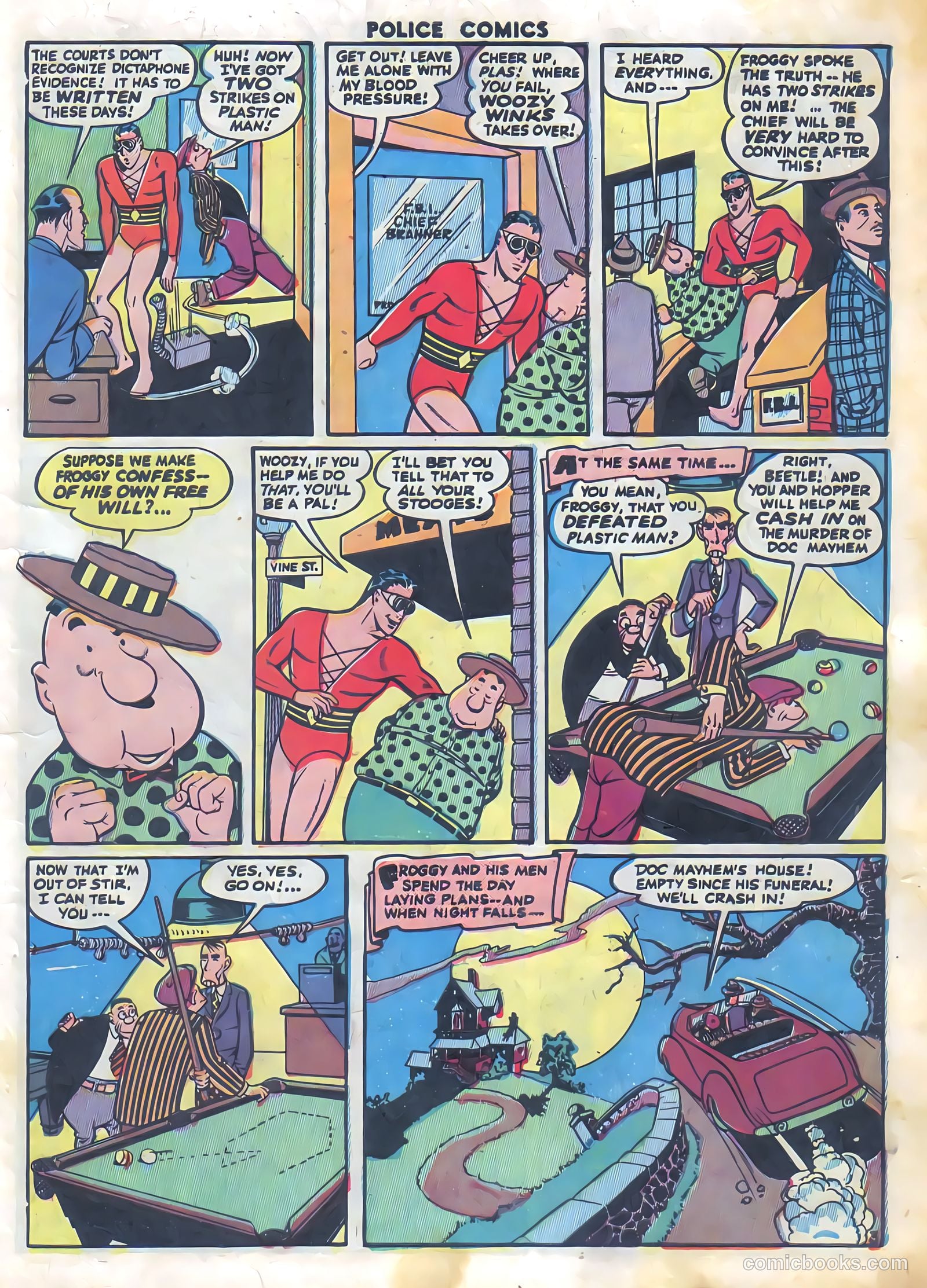 Police Comics #35 (1944) — page 6 of 61