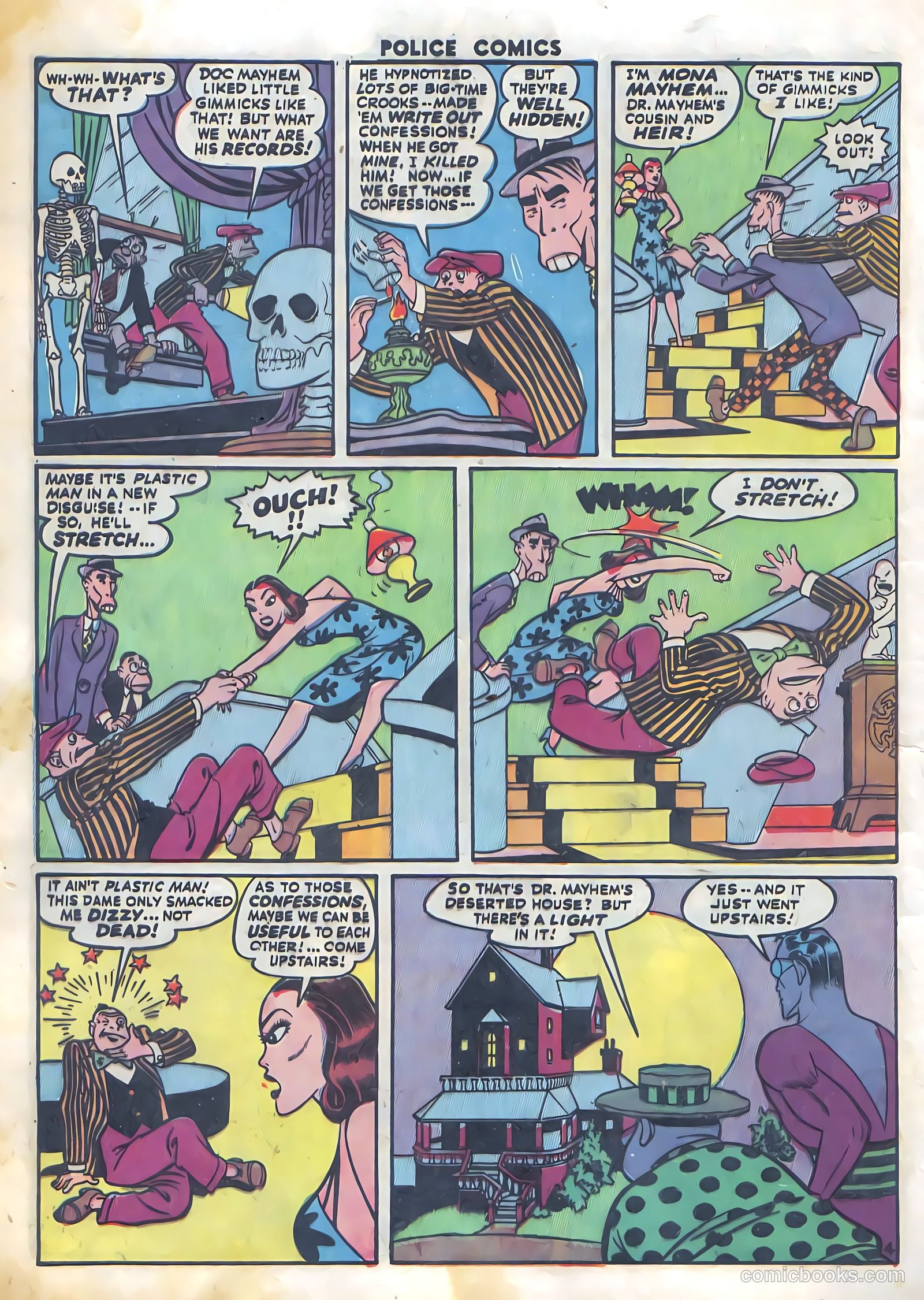 Police Comics #35 (1944) — page 7 of 61