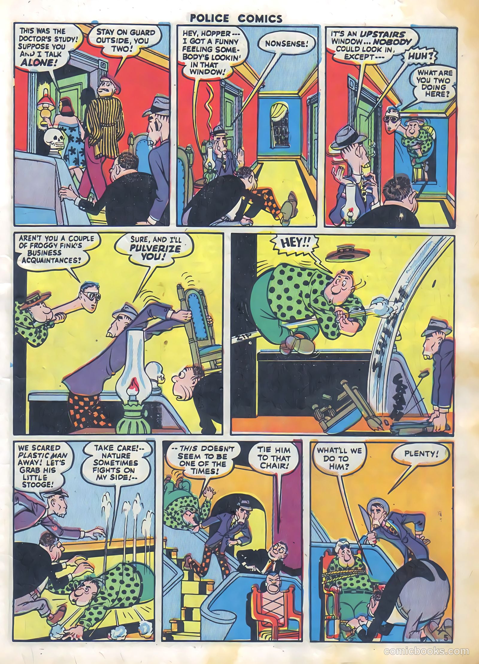Police Comics #35 (1944) — page 8 of 61