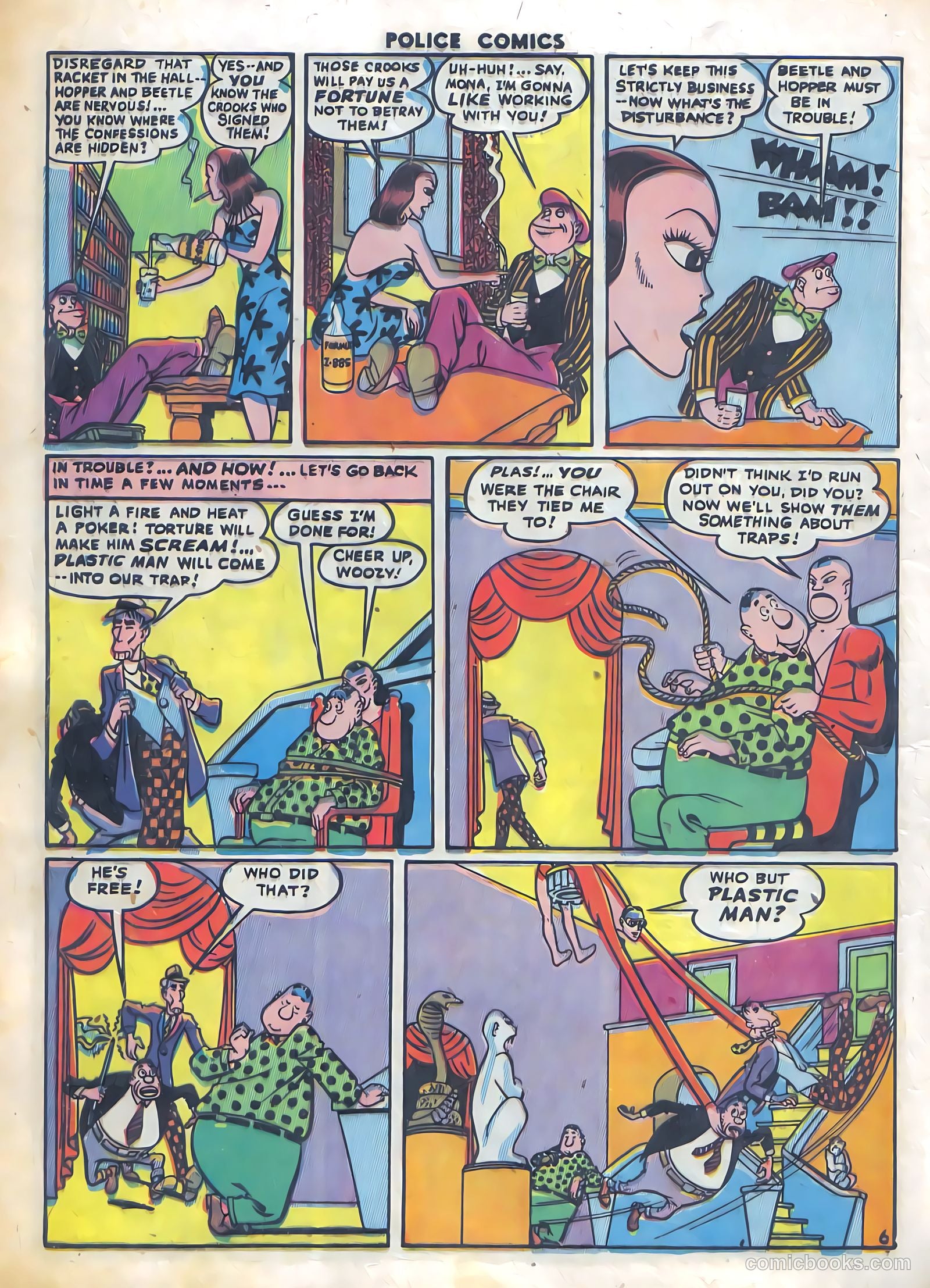Police Comics #35 (1944) — page 9 of 61