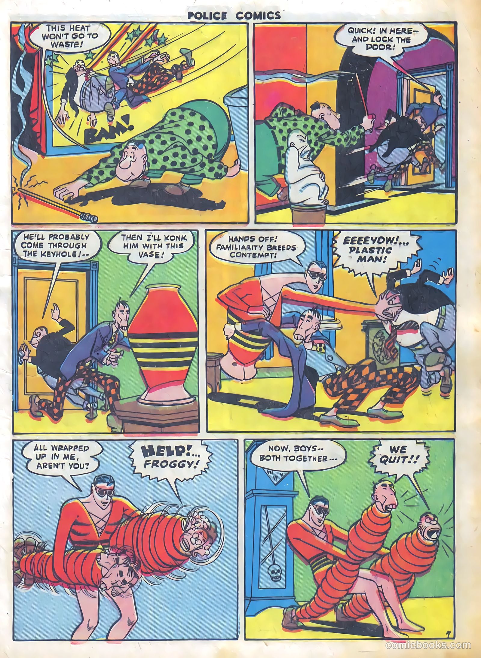 Police Comics #35 (1944) — page 10 of 61