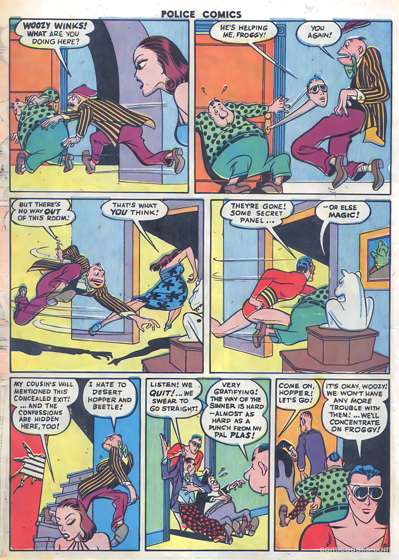 Police Comics #35 (1944) — page 11 of 61