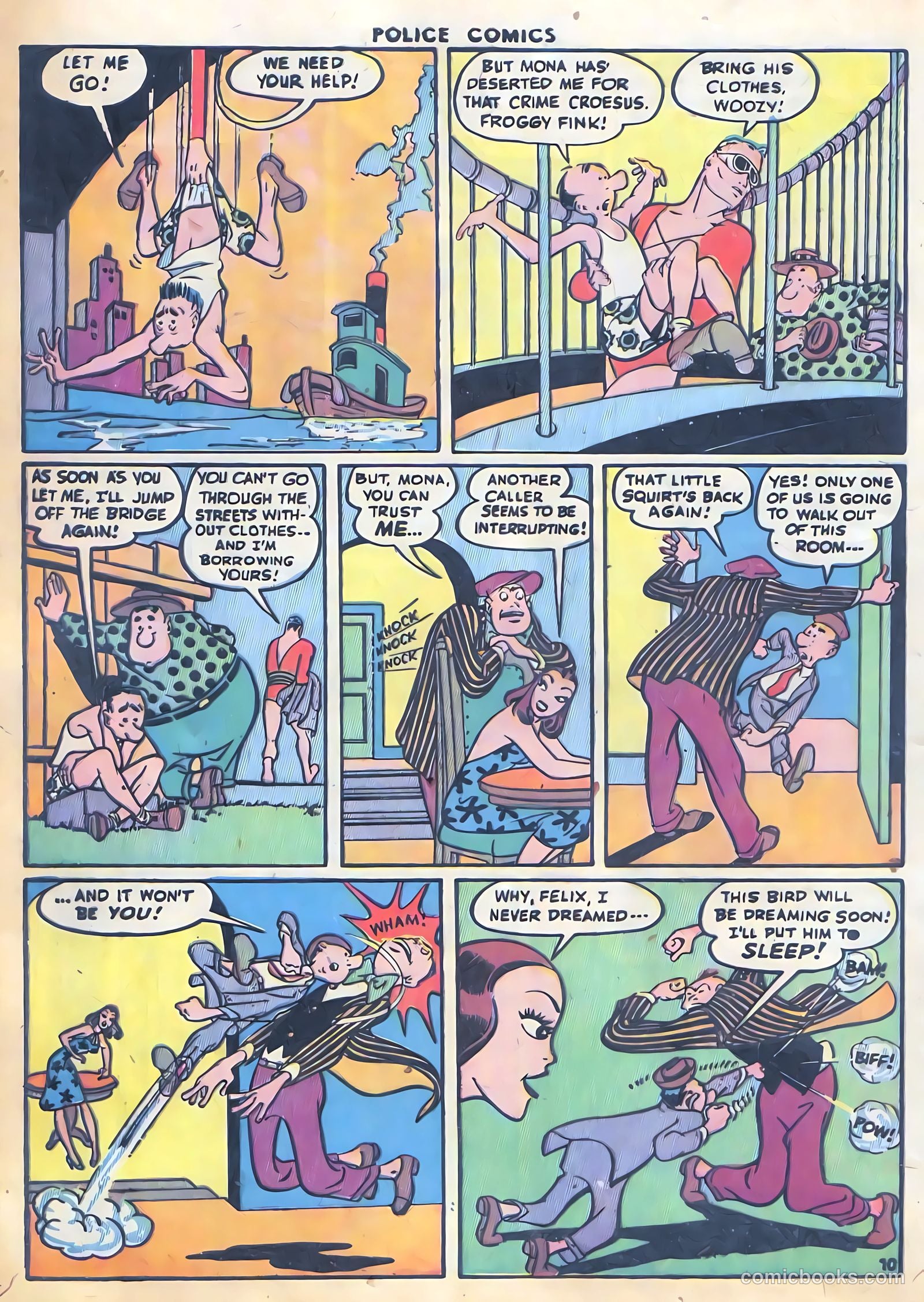 Police Comics #35 (1944) — page 13 of 61