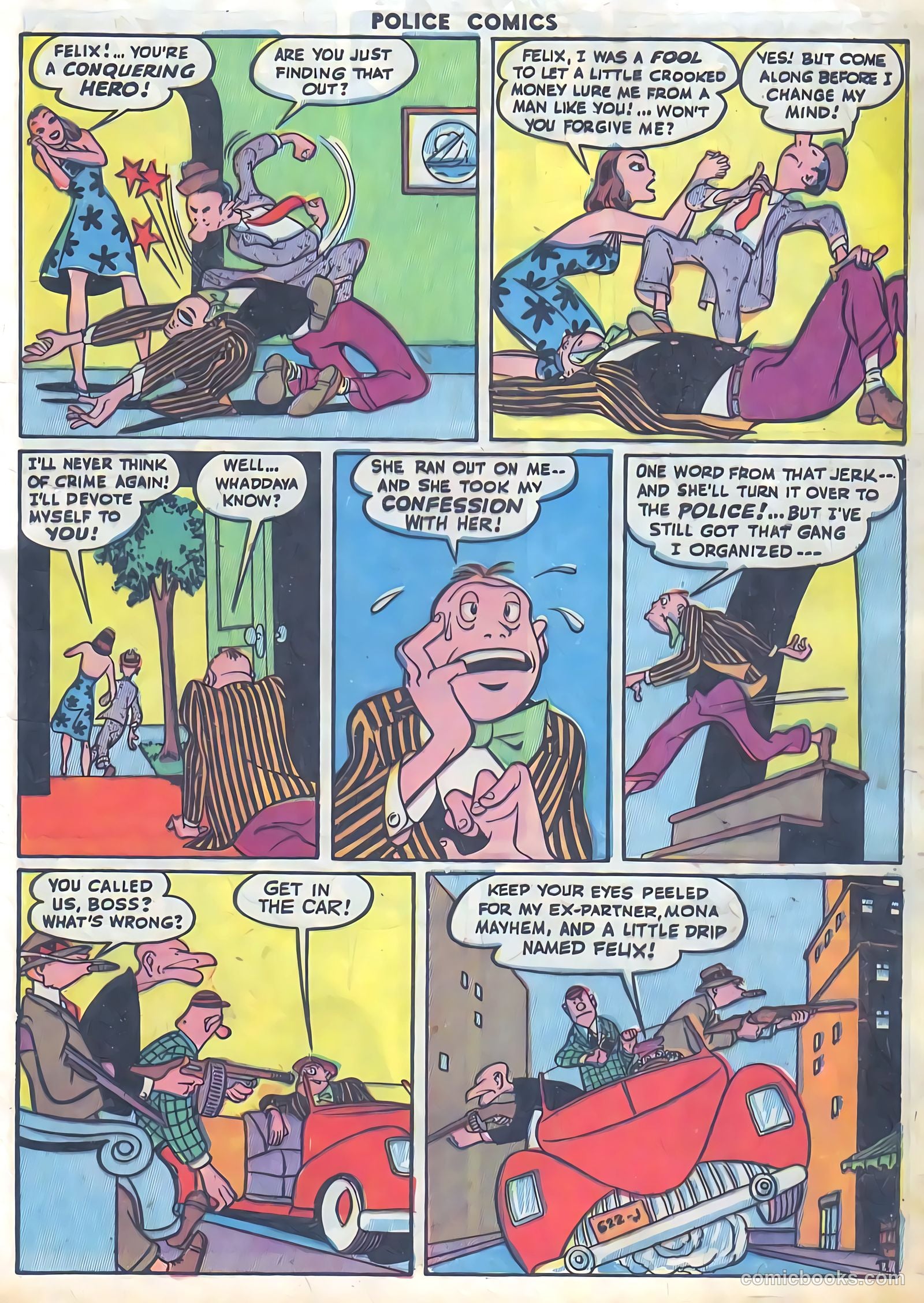 Police Comics #35 (1944) — page 14 of 61