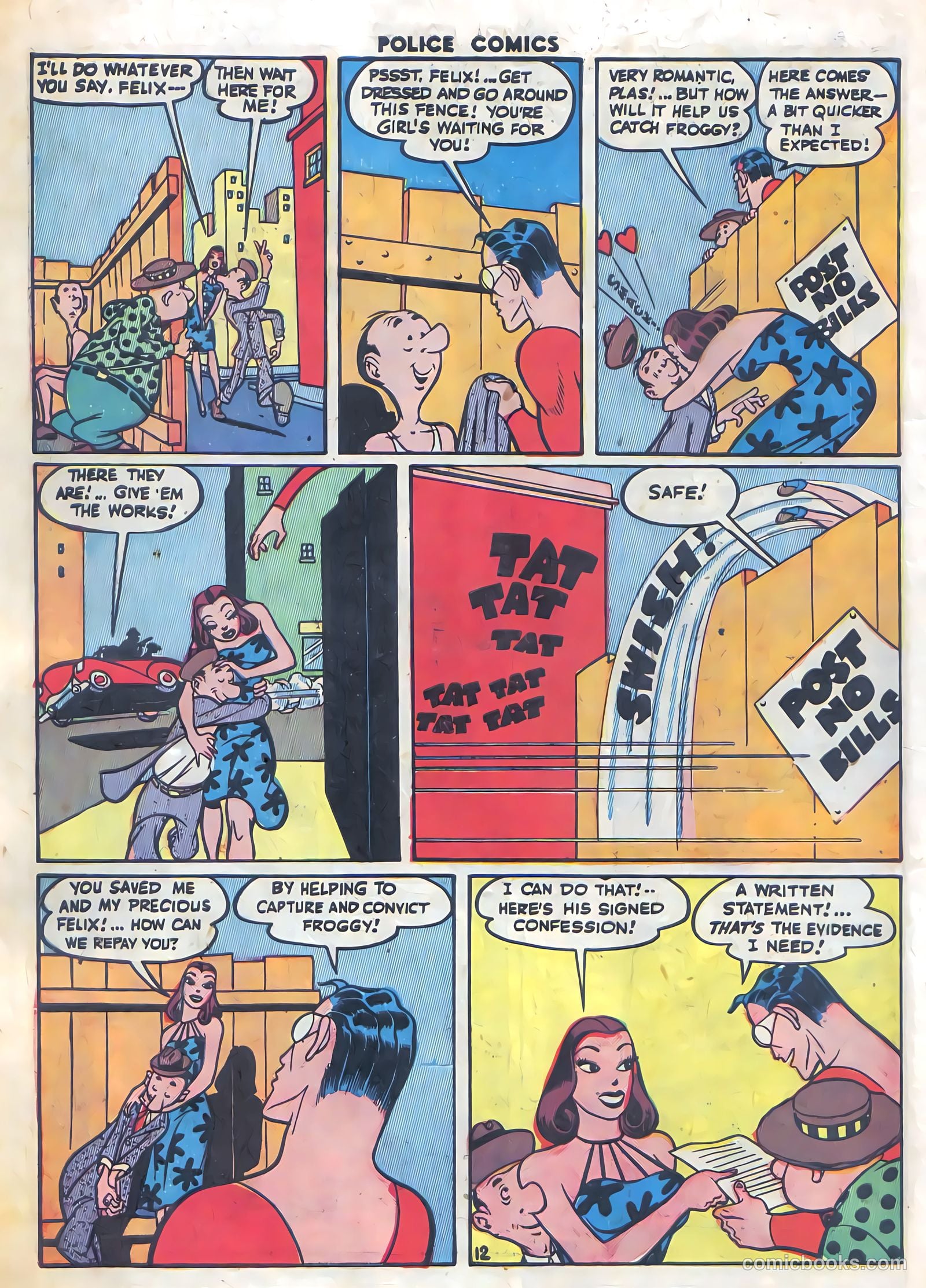 Police Comics #35 (1944) — page 15 of 61