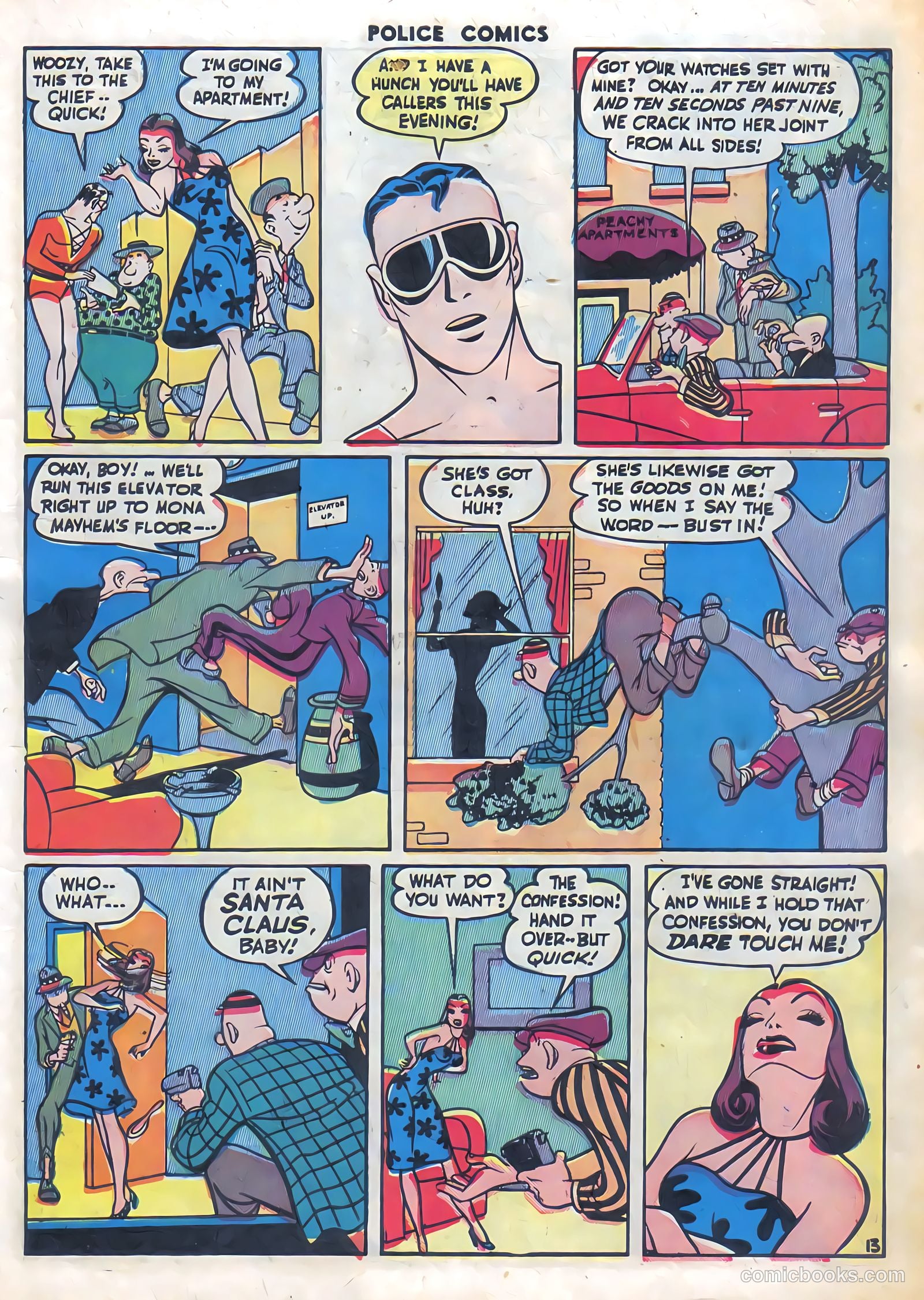 Police Comics #35 (1944) — page 16 of 61