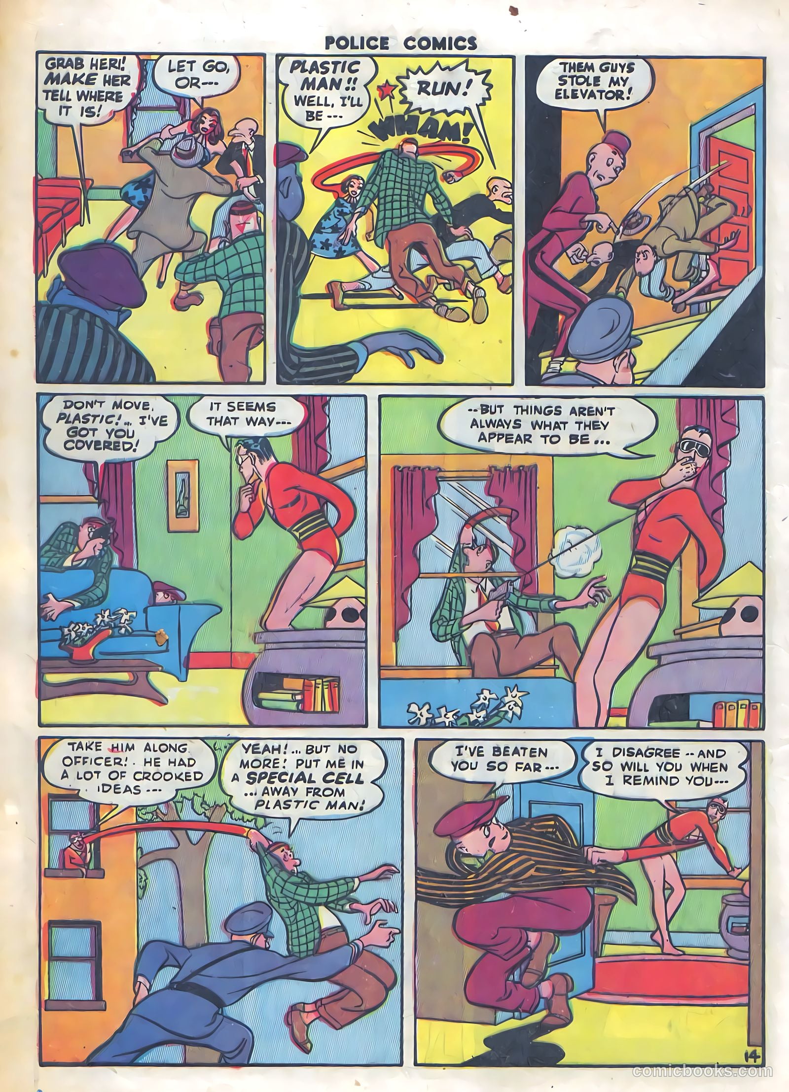 Police Comics #35 (1944) — page 17 of 61