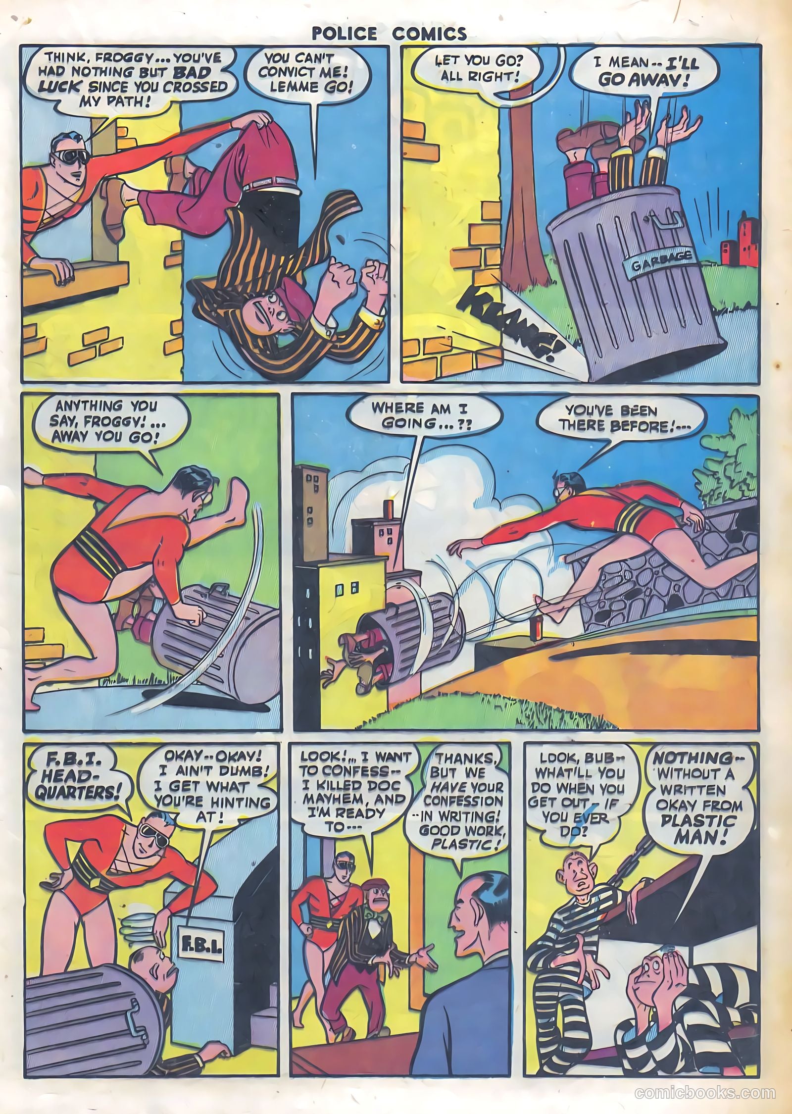 Police Comics #35 (1944) — page 18 of 61