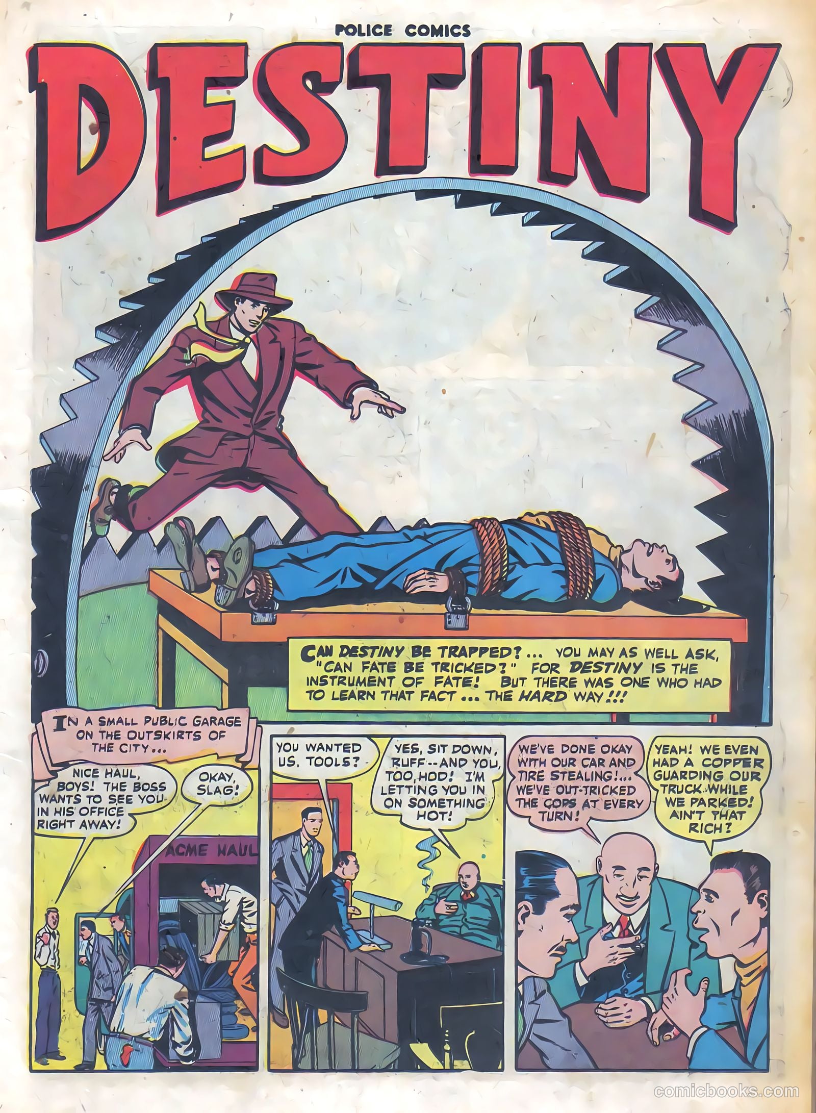 Police Comics #35 (1944) — page 20 of 61