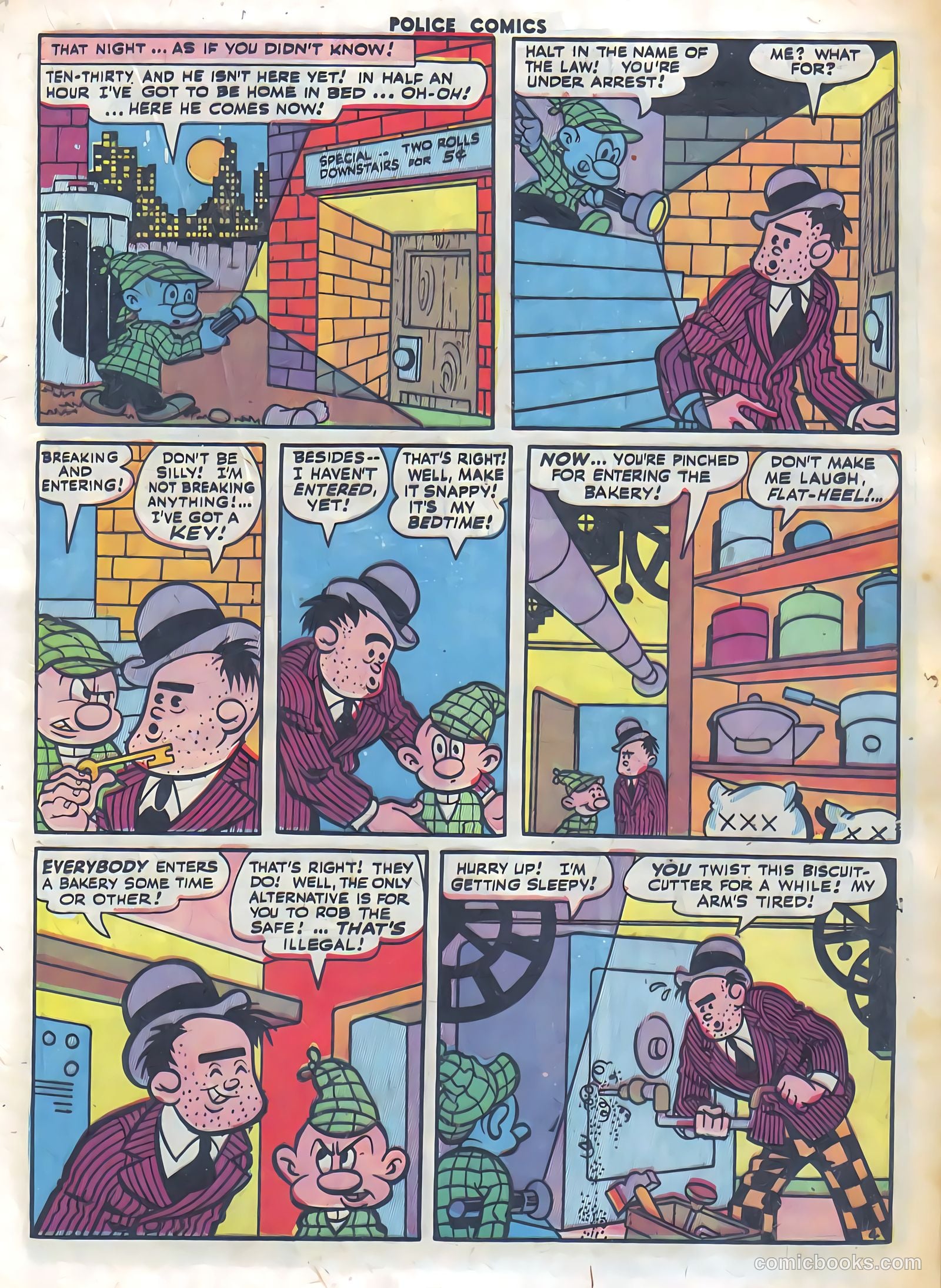 Police Comics #35 (1944) — page 28 of 61
