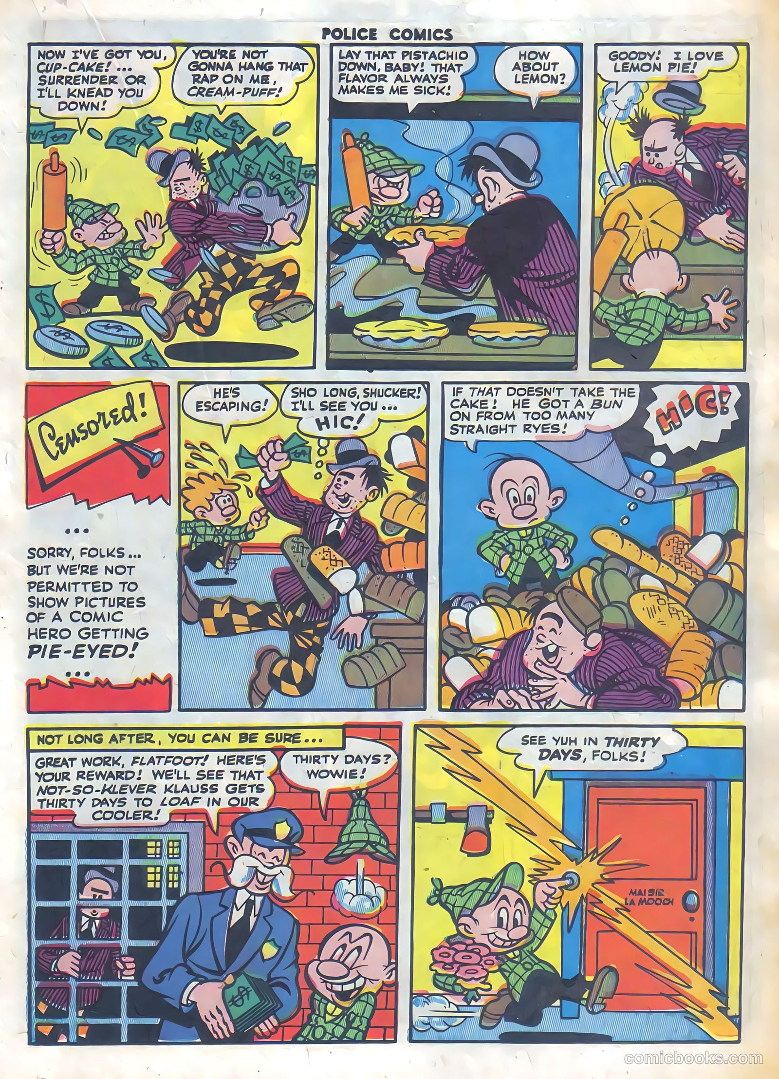 Police Comics #35 (1944) — page 30 of 61