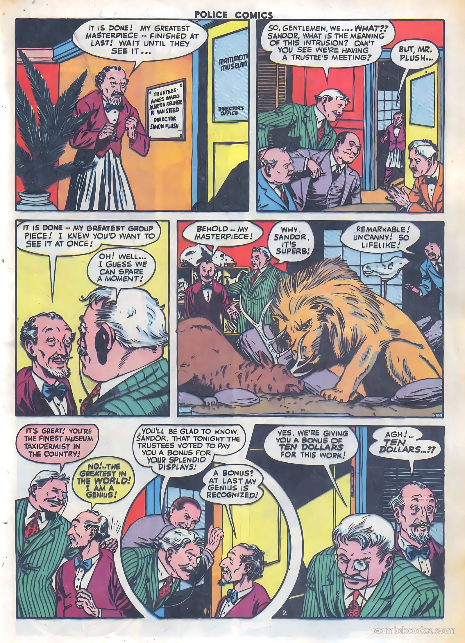 Police Comics #35 (1944) — page 32 of 61