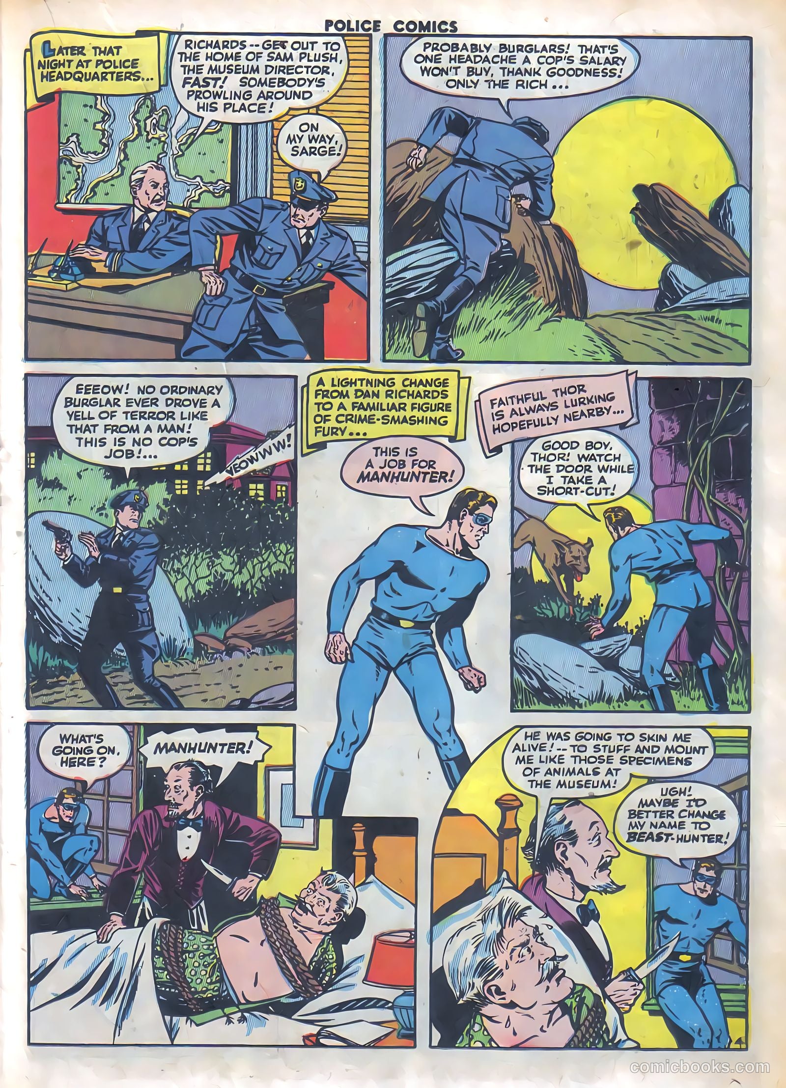 Police Comics #35 (1944) — page 34 of 61