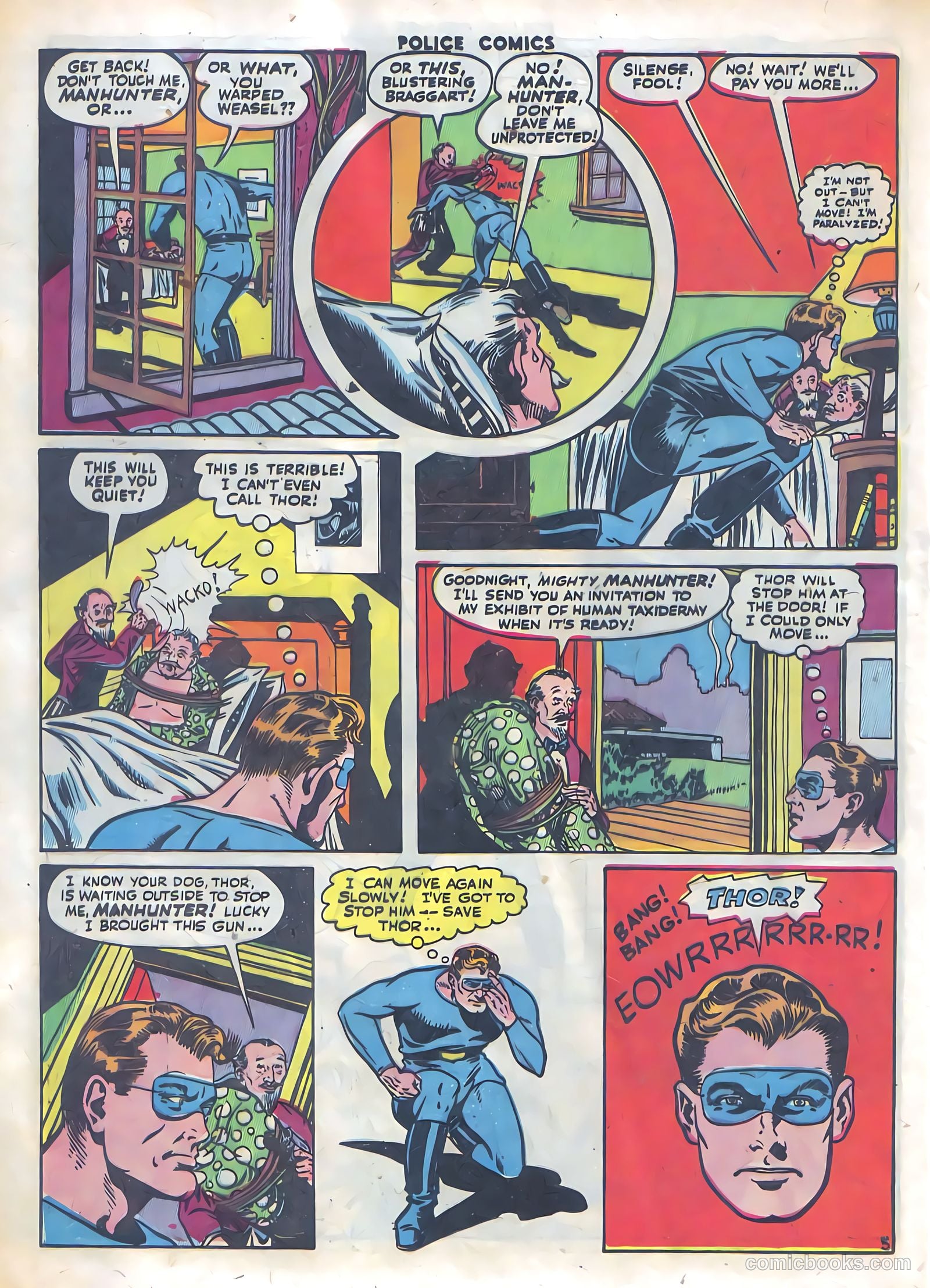 Police Comics #35 (1944) — page 35 of 61