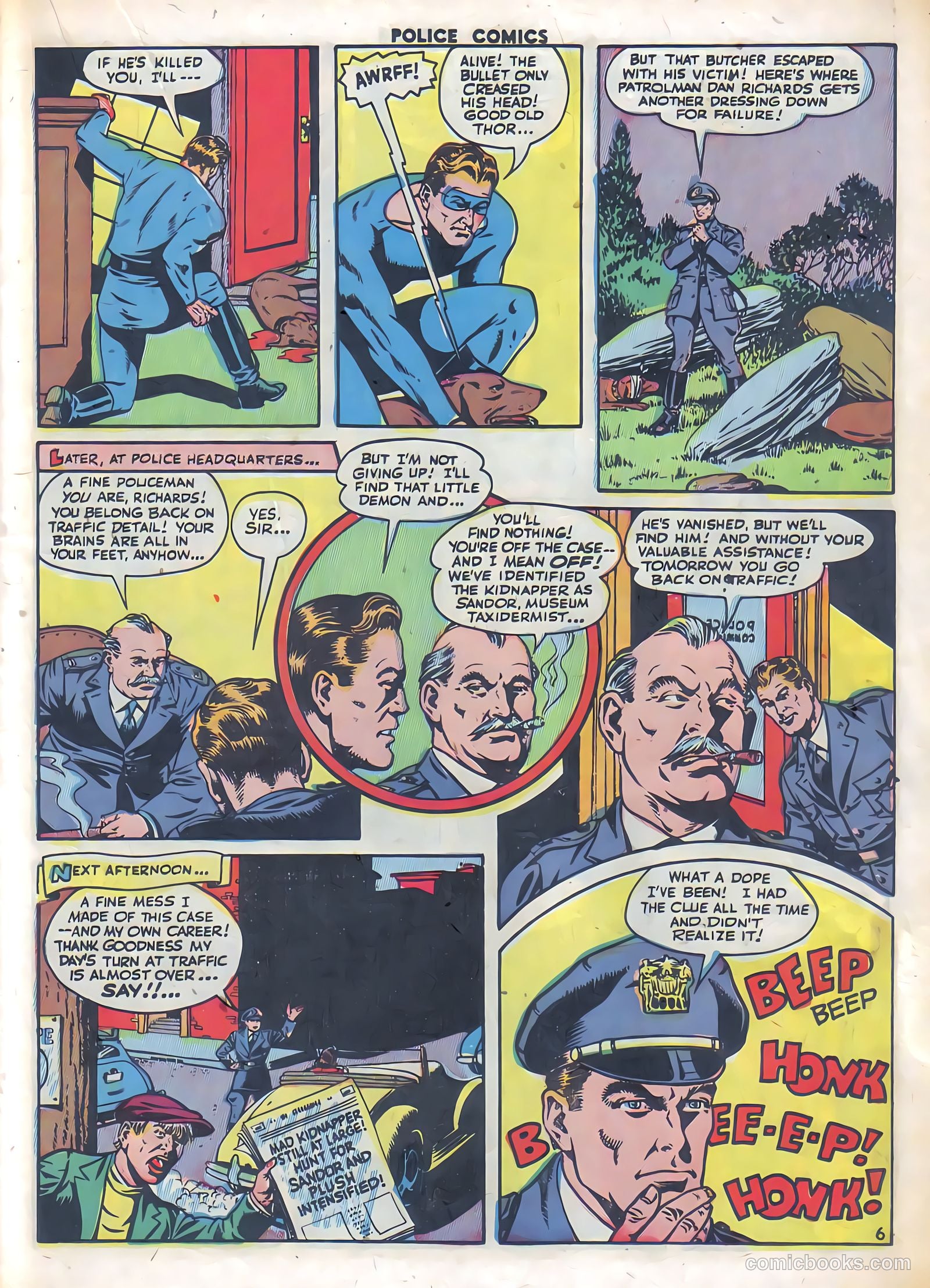 Police Comics #35 (1944) — page 36 of 61