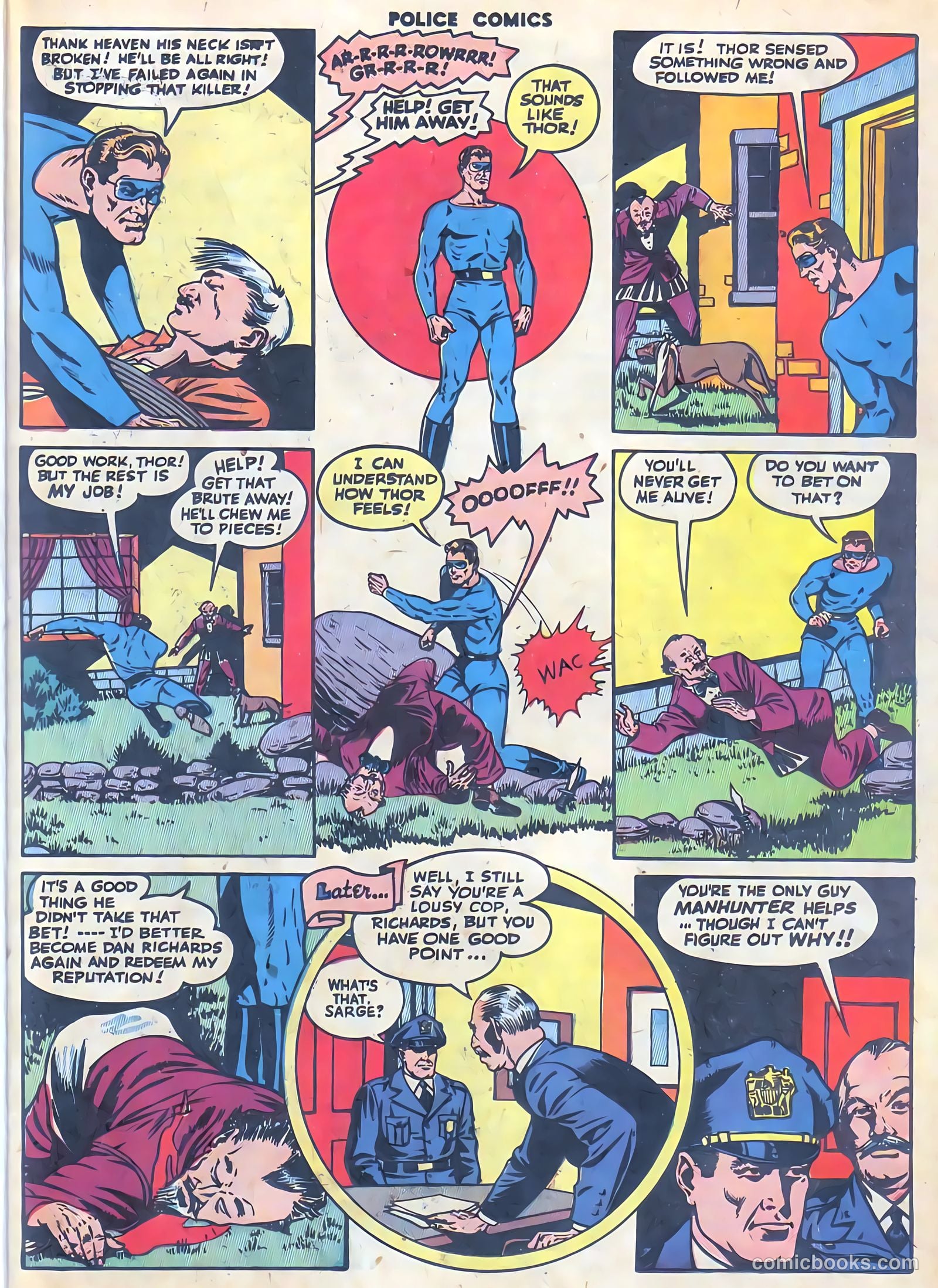 Police Comics #35 (1944) — page 40 of 61