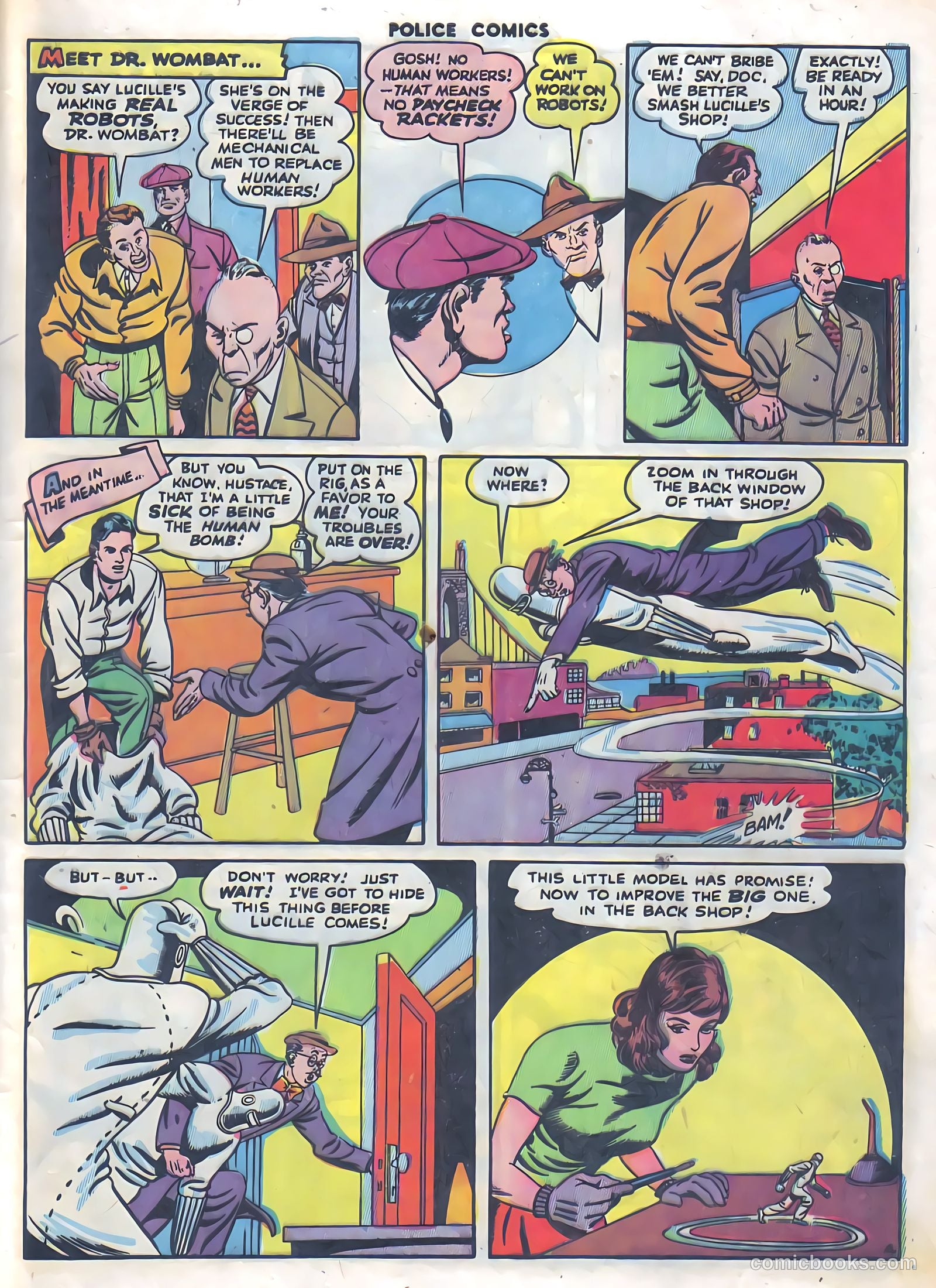 Police Comics #35 (1944) — page 46 of 61