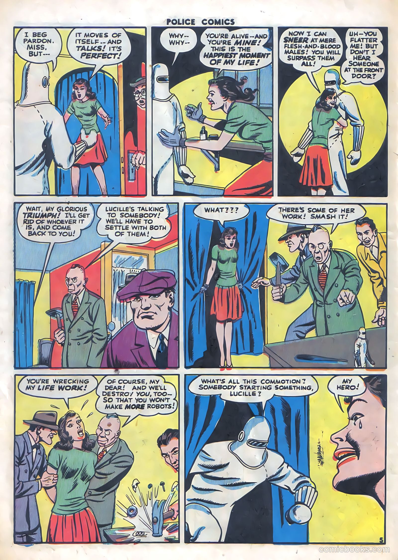 Police Comics #35 (1944) — page 47 of 61
