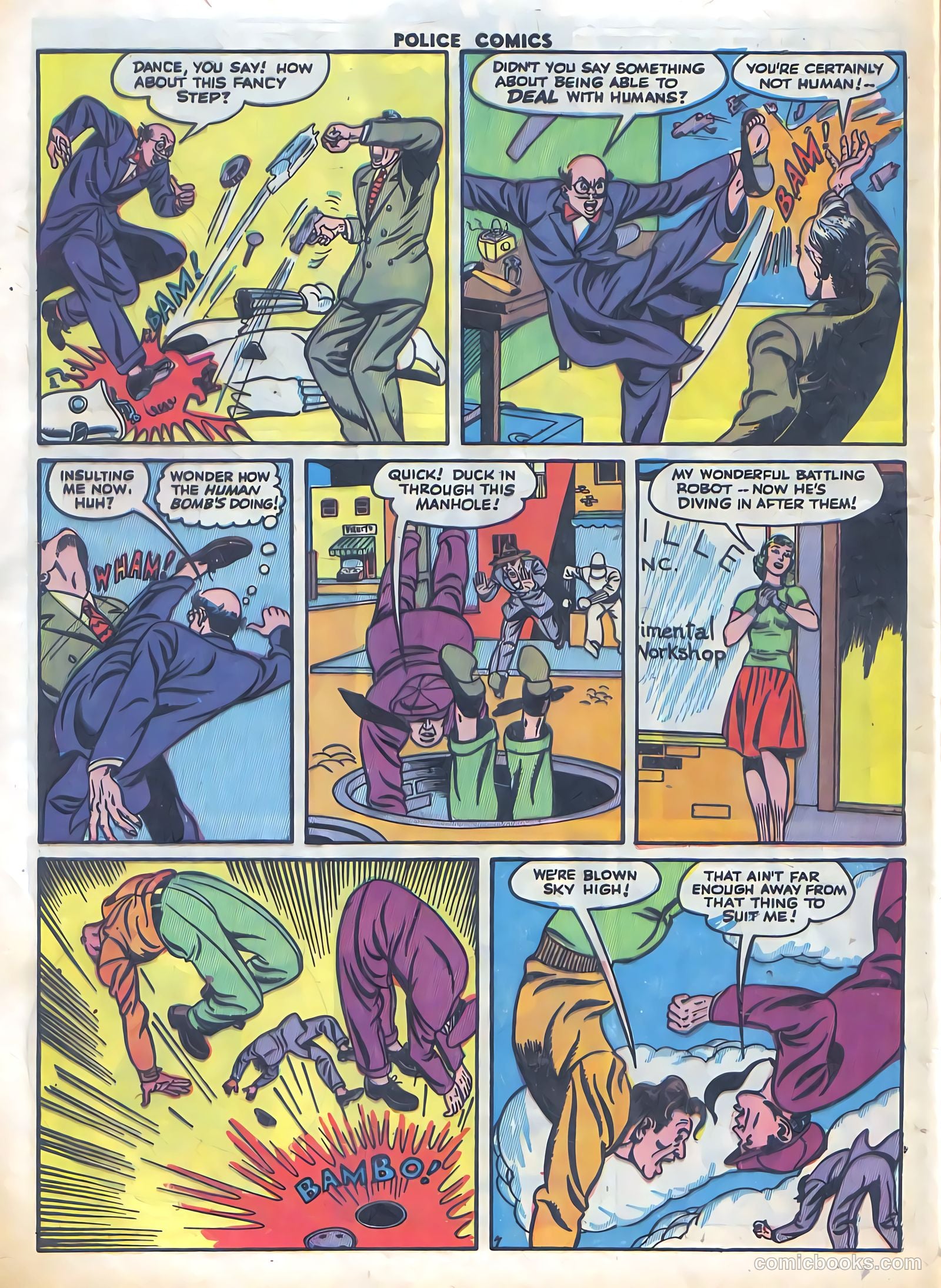 Police Comics #35 (1944) — page 49 of 61