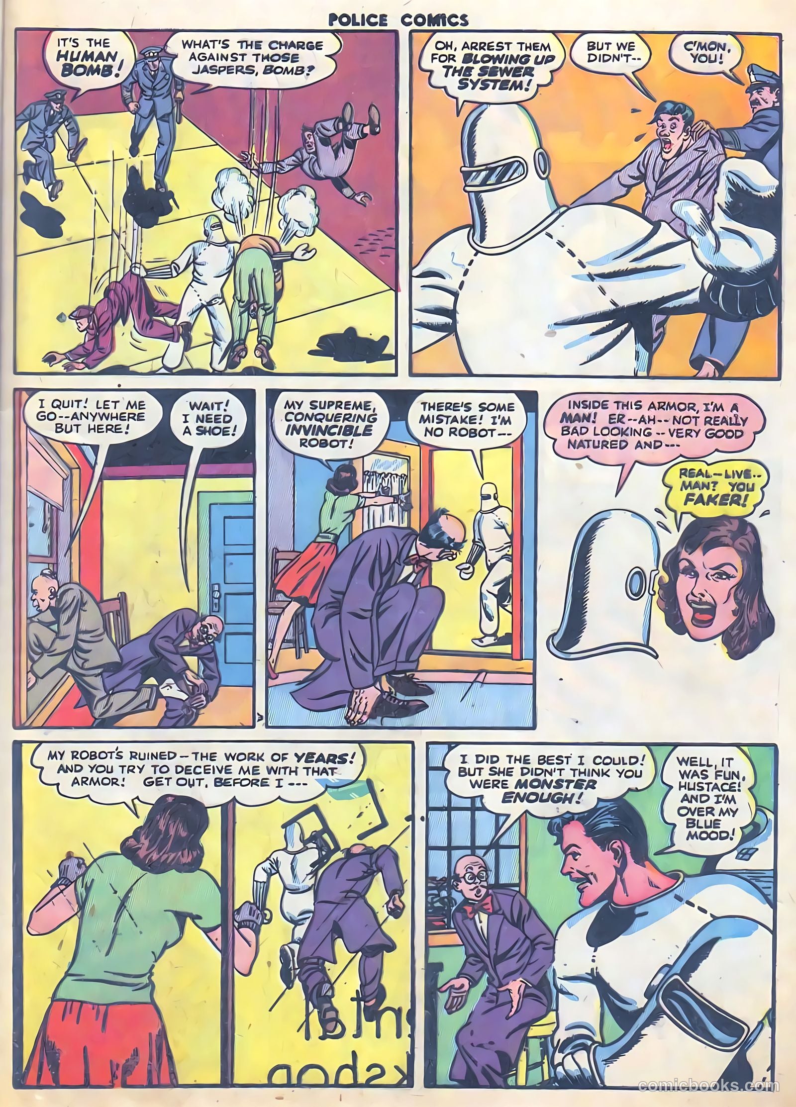 Police Comics #35 (1944) — page 50 of 61