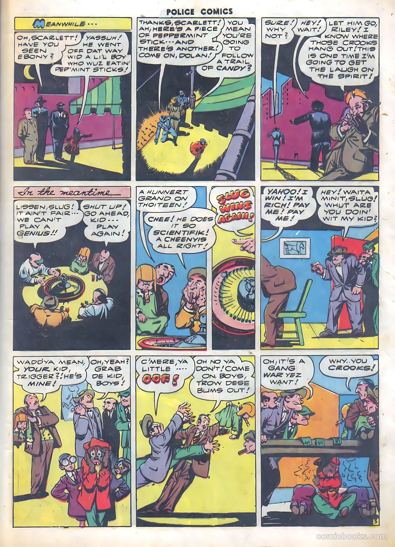 Police Comics #35 (1944) — page 56 of 61