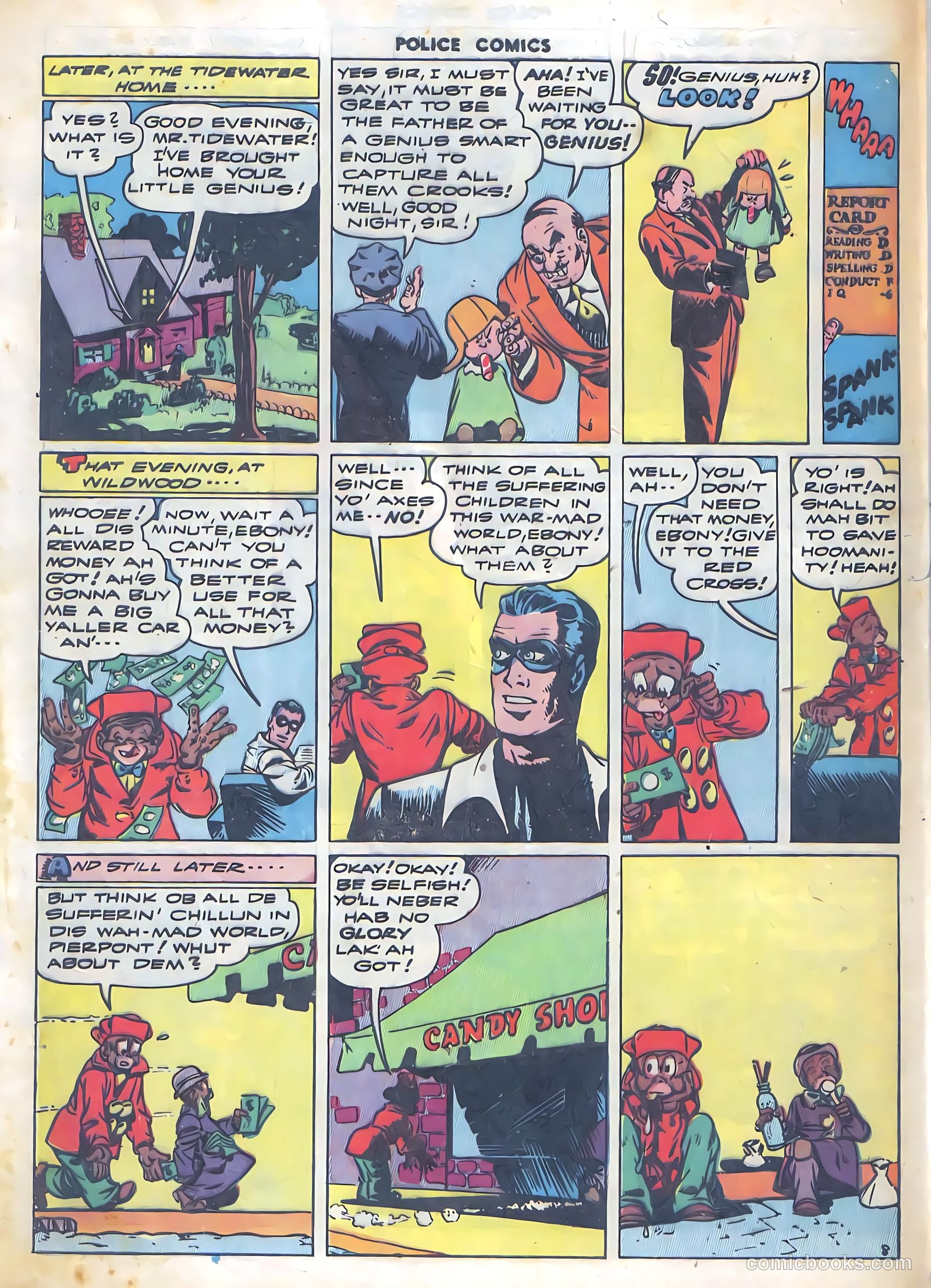 Police Comics #35 (1944) — page 59 of 61