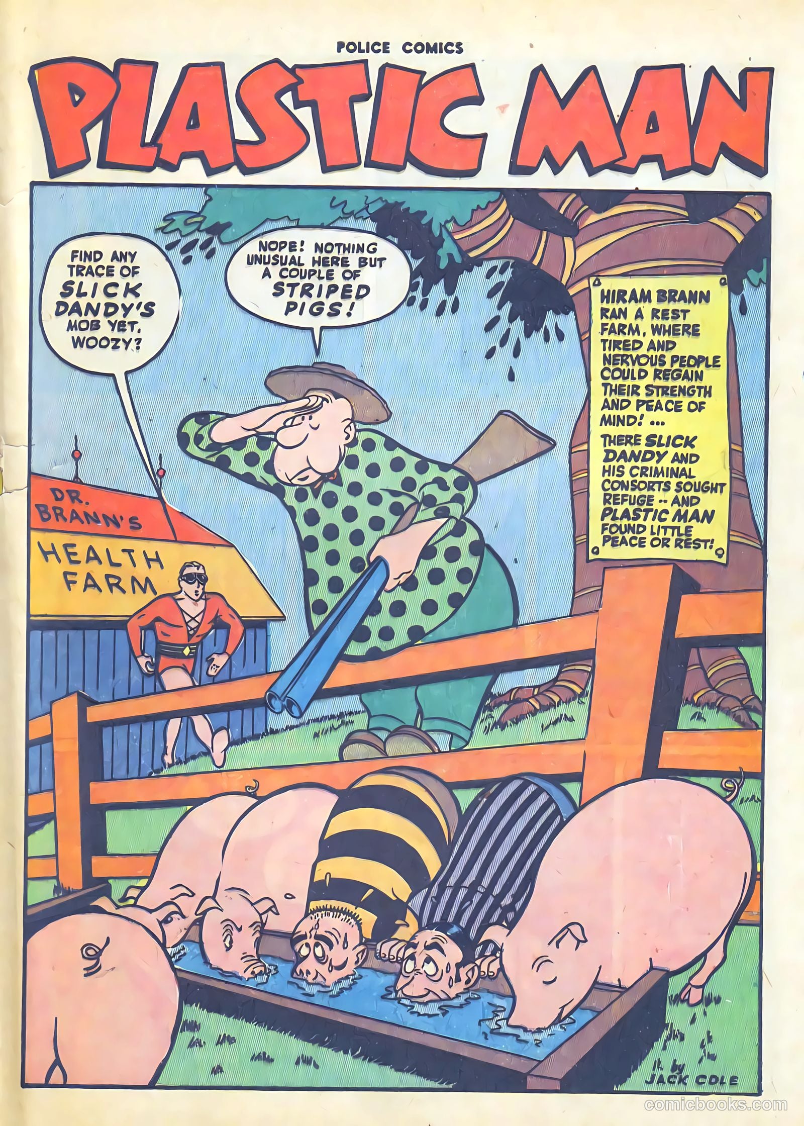 Police Comics #36 (1944) — page 3 of 60