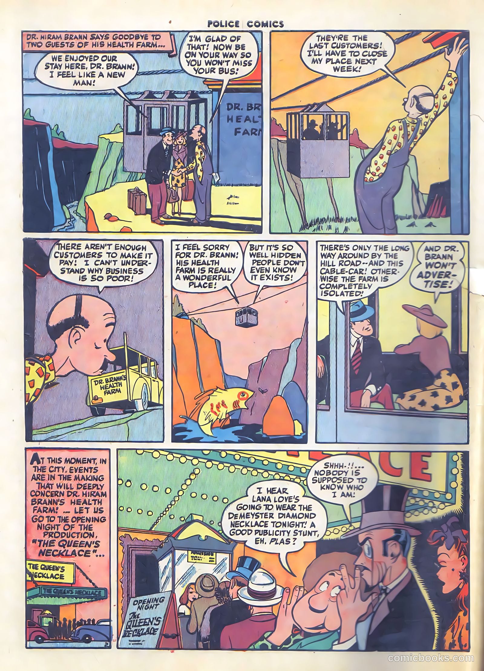 Police Comics #36 (1944) — page 4 of 60
