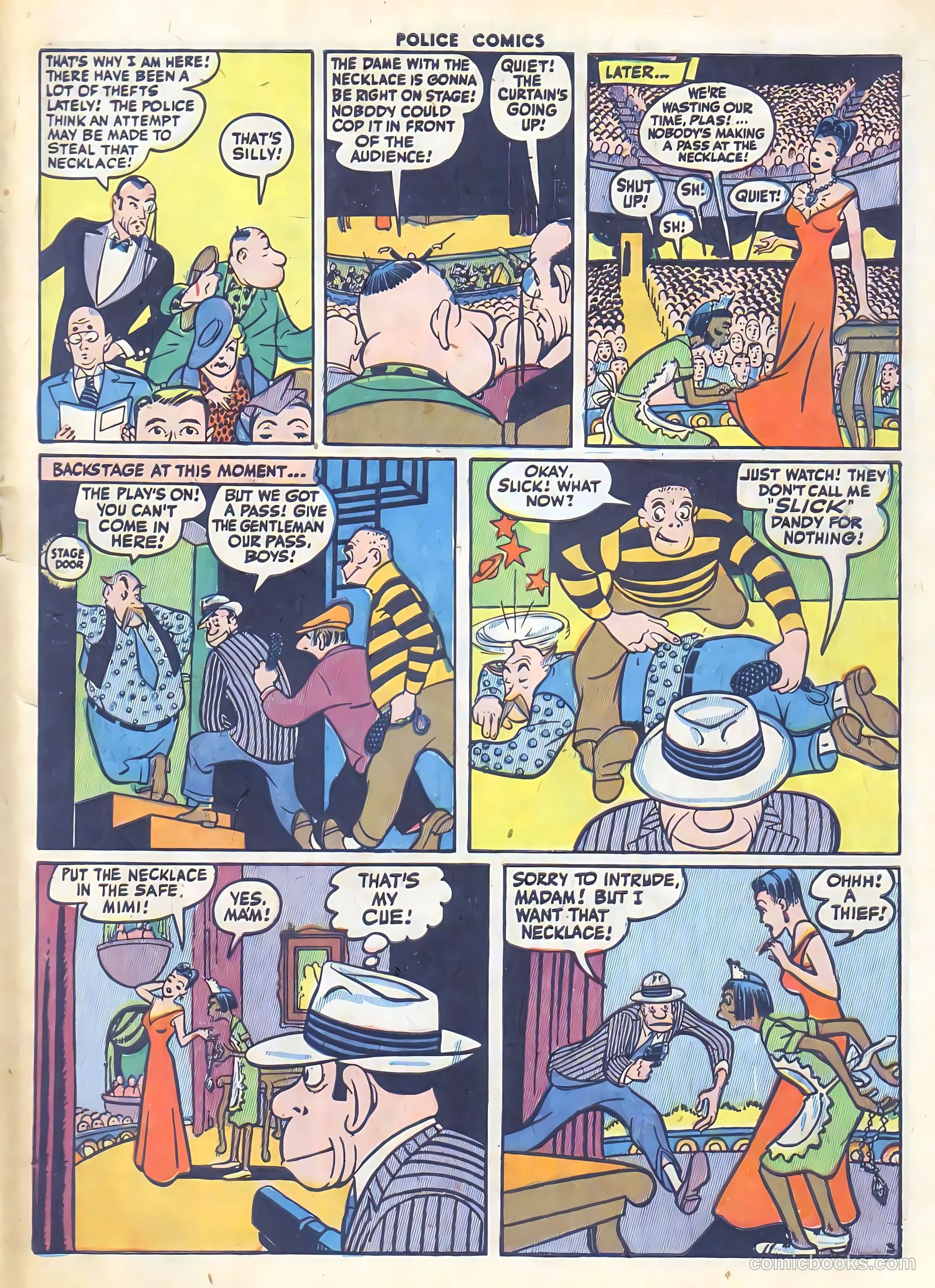 Police Comics #36 (1944) — page 5 of 60
