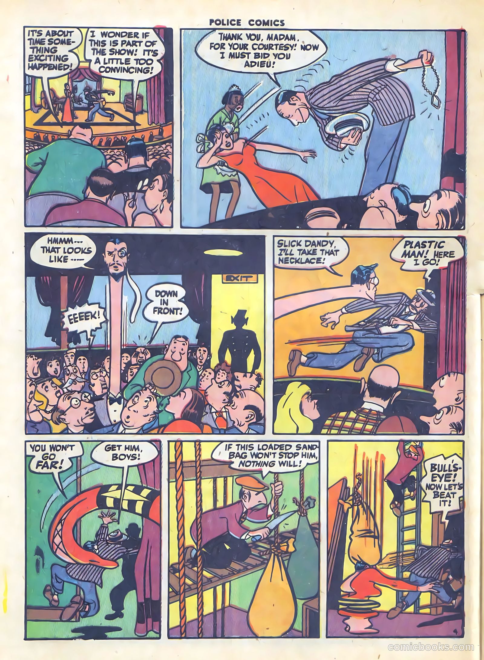 Police Comics #36 (1944) — page 6 of 60