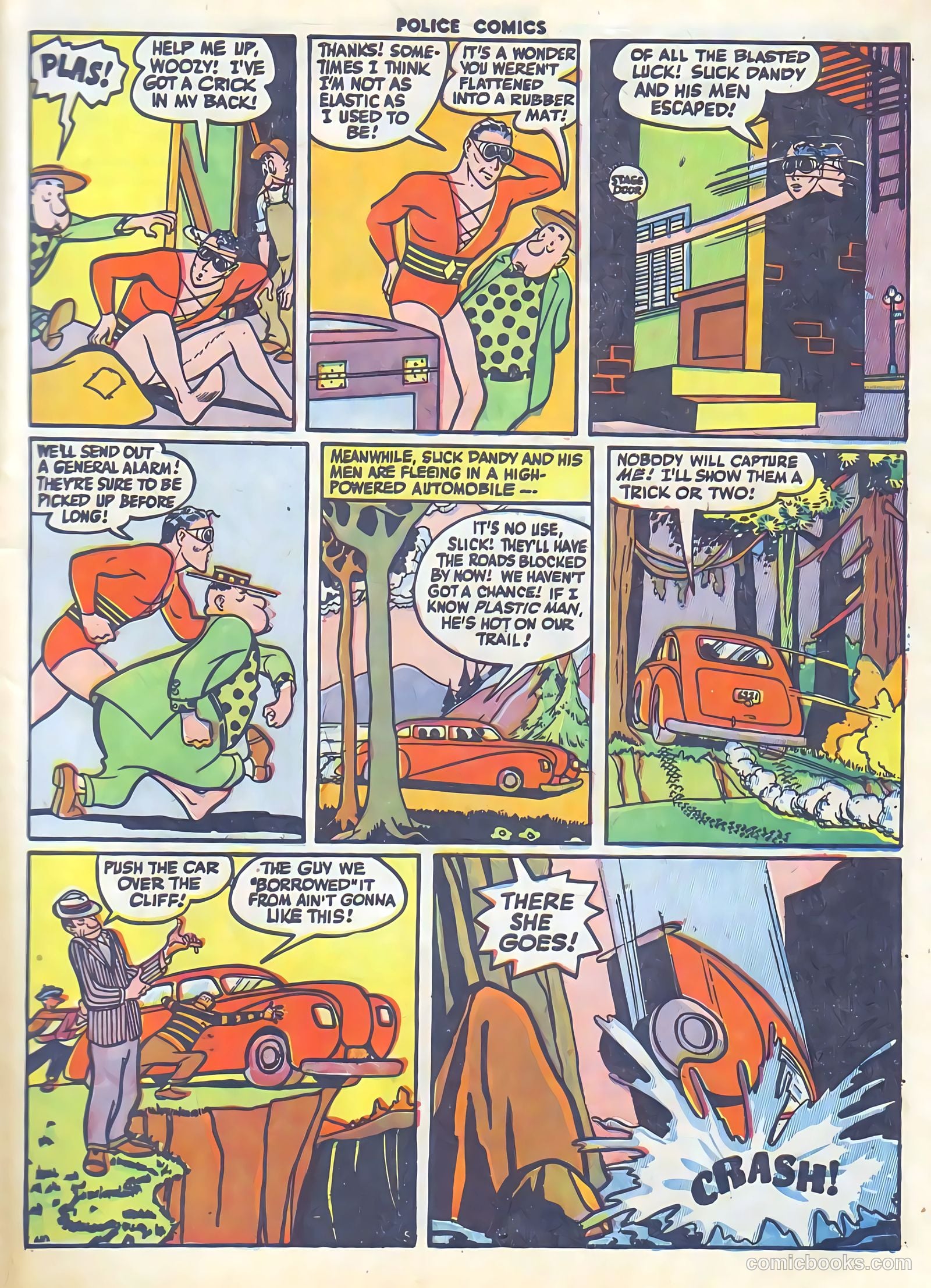 Police Comics #36 (1944) — page 7 of 60