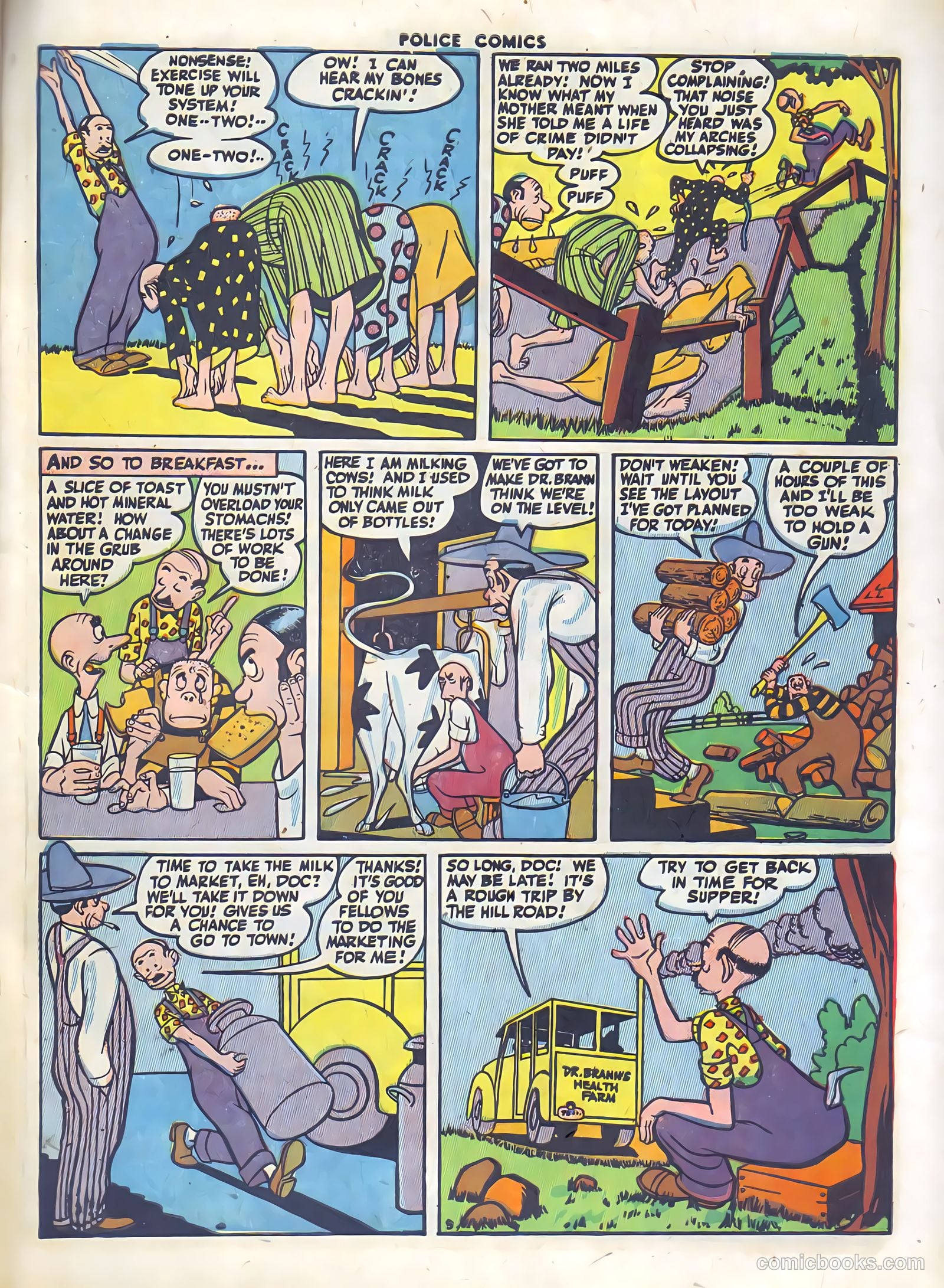 Police Comics #36 (1944) — page 11 of 60
